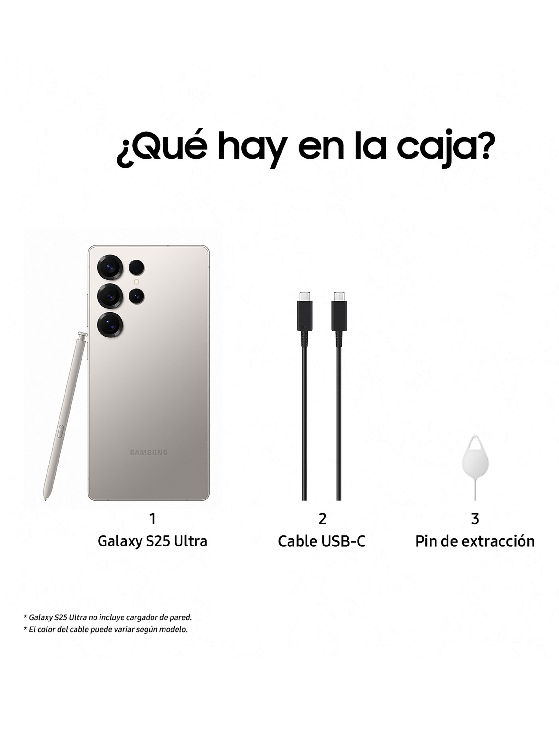 Smartphone Galaxy S25 Ultra 256GB 6.9" Titanium Gray Liberado-4