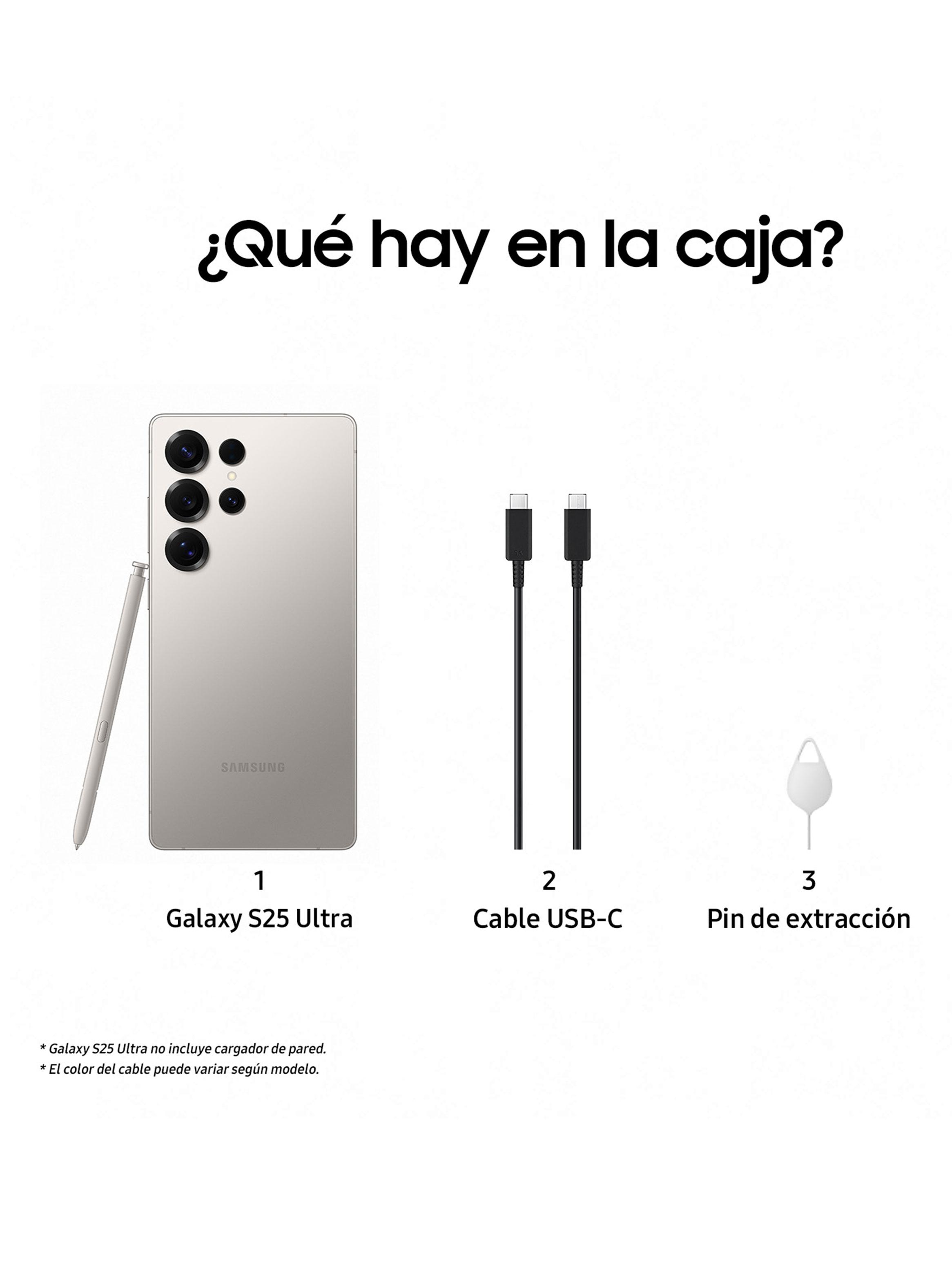 Smartphone Galaxy S25 Ultra 512GB 6.9" Titanium Gray Liberado-4