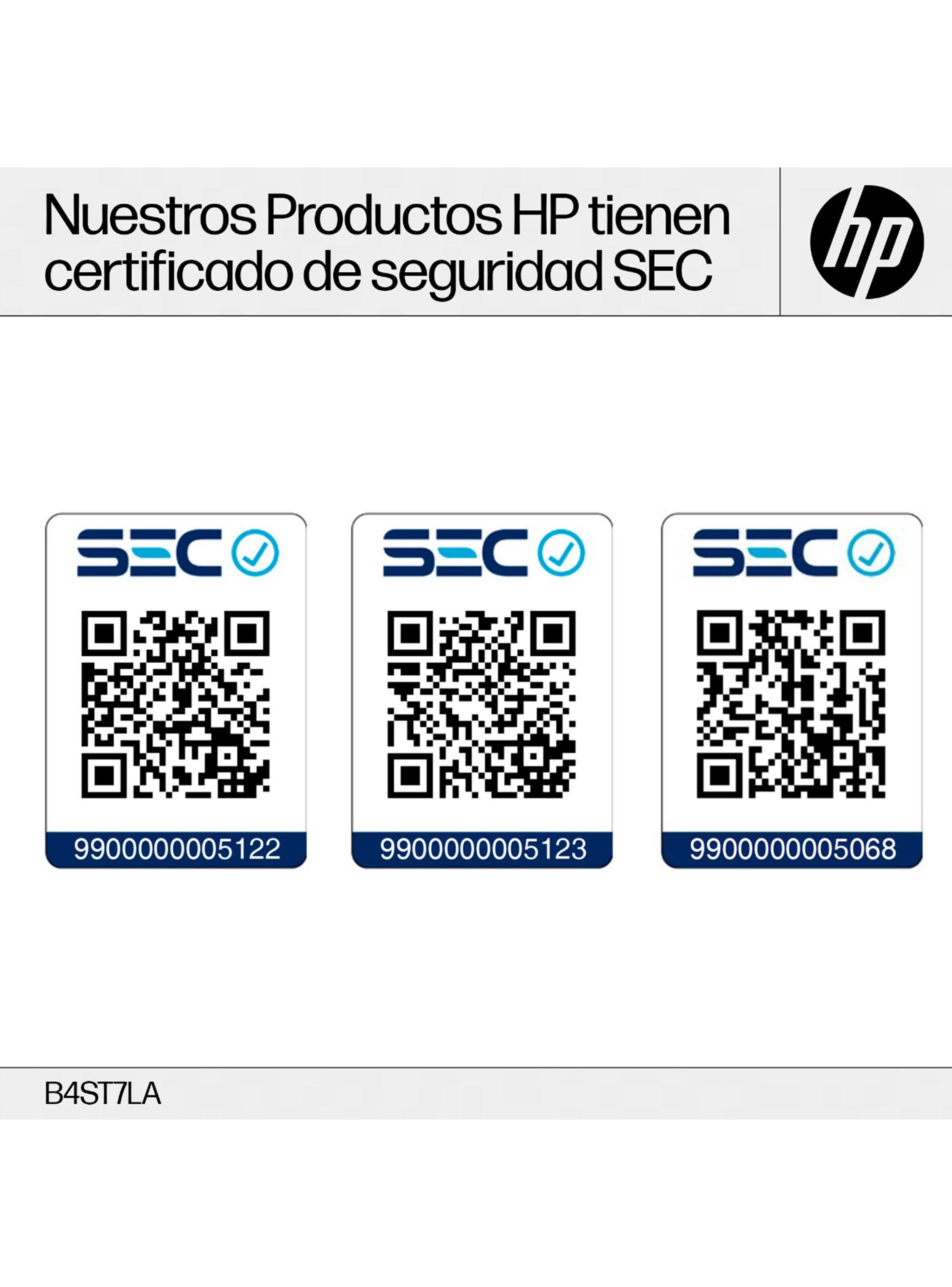 Notebook HP 15-FD0036LA Intel Core i3 8GB RAM 512GB SSD 15.6" Full HD-10