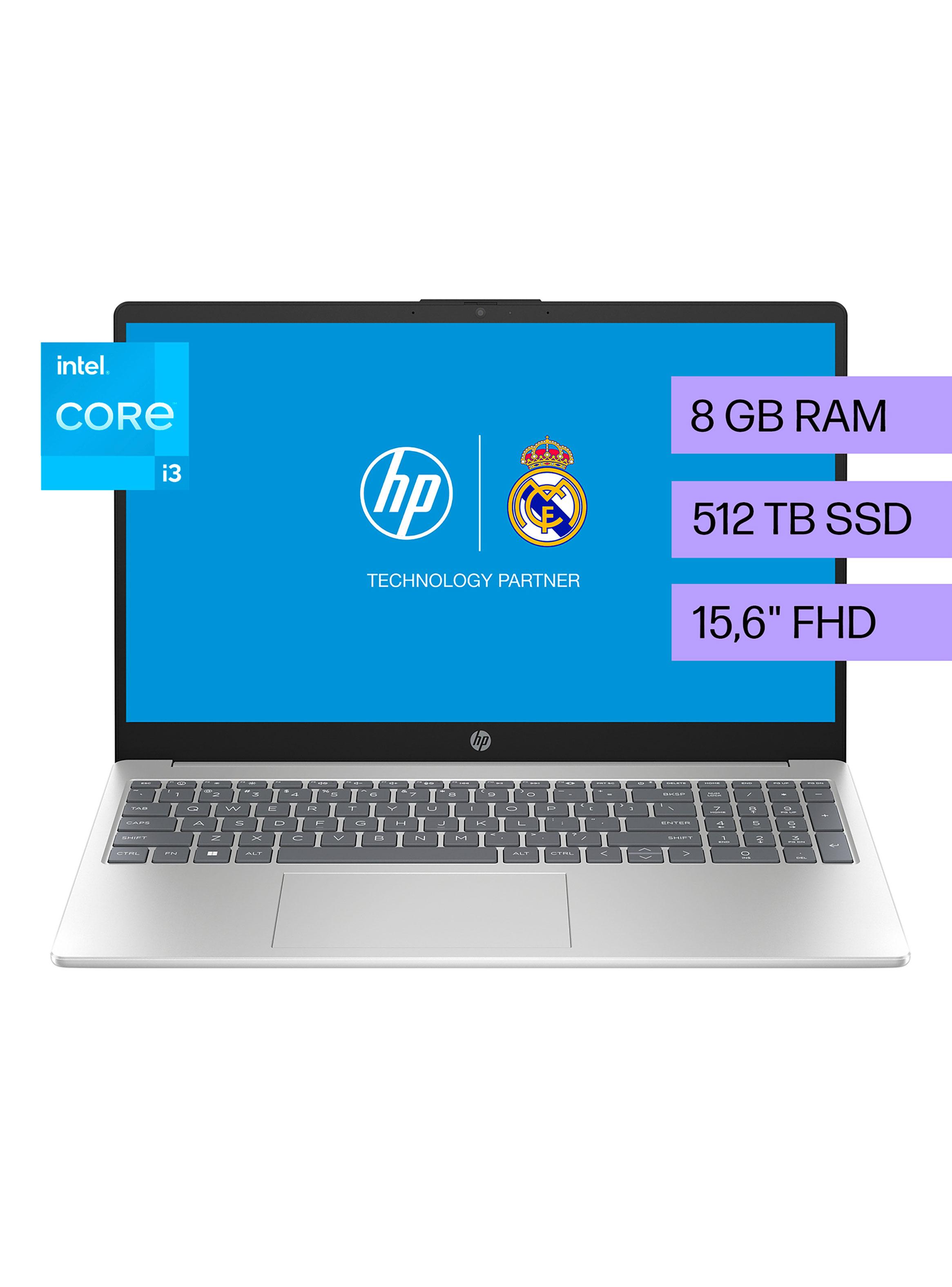 Notebook HP 15-FD0036LA Intel Core i3 8GB RAM 512GB SSD 15.6" Full HD-1