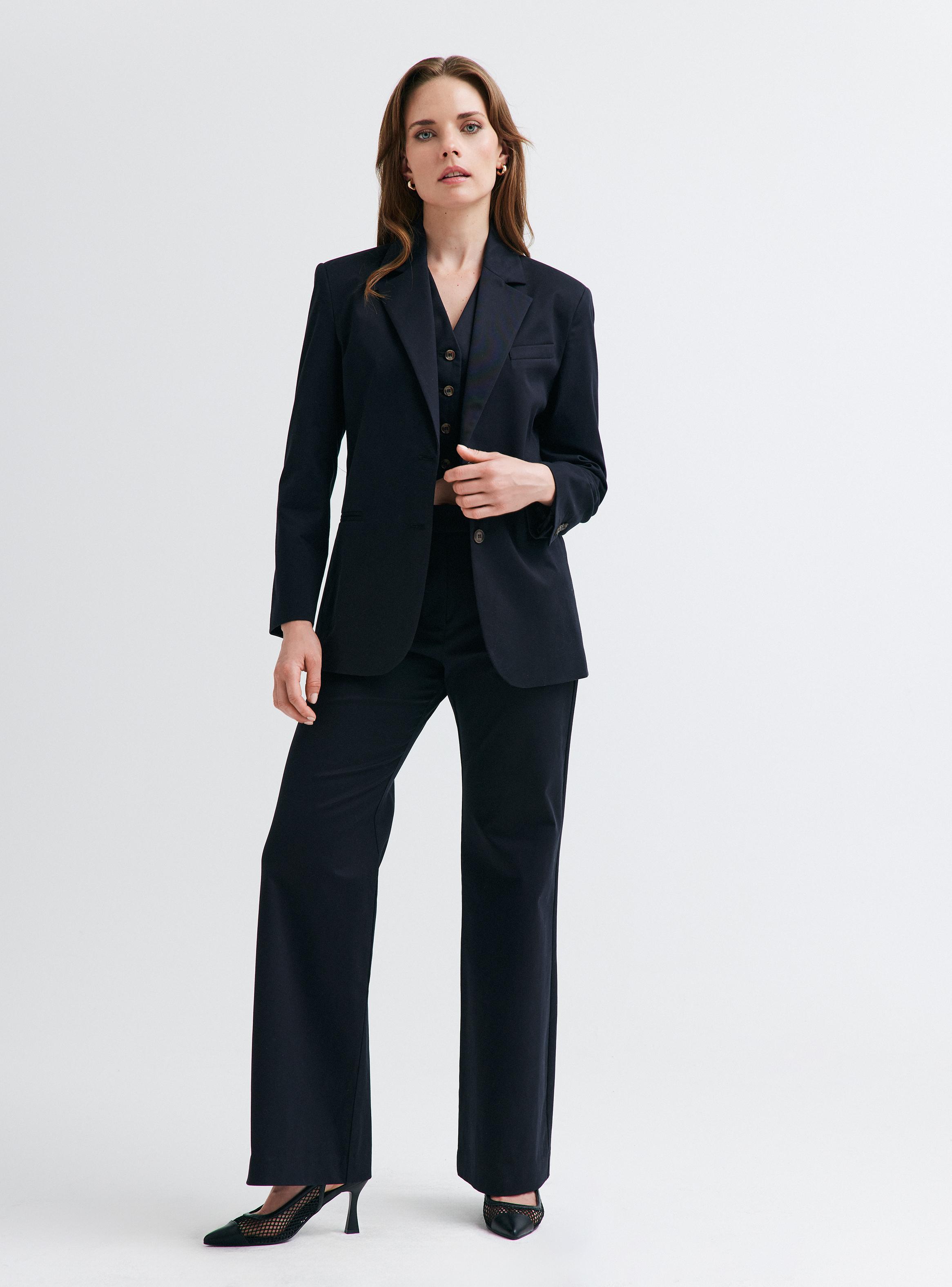 Blazer de Gabardina-4