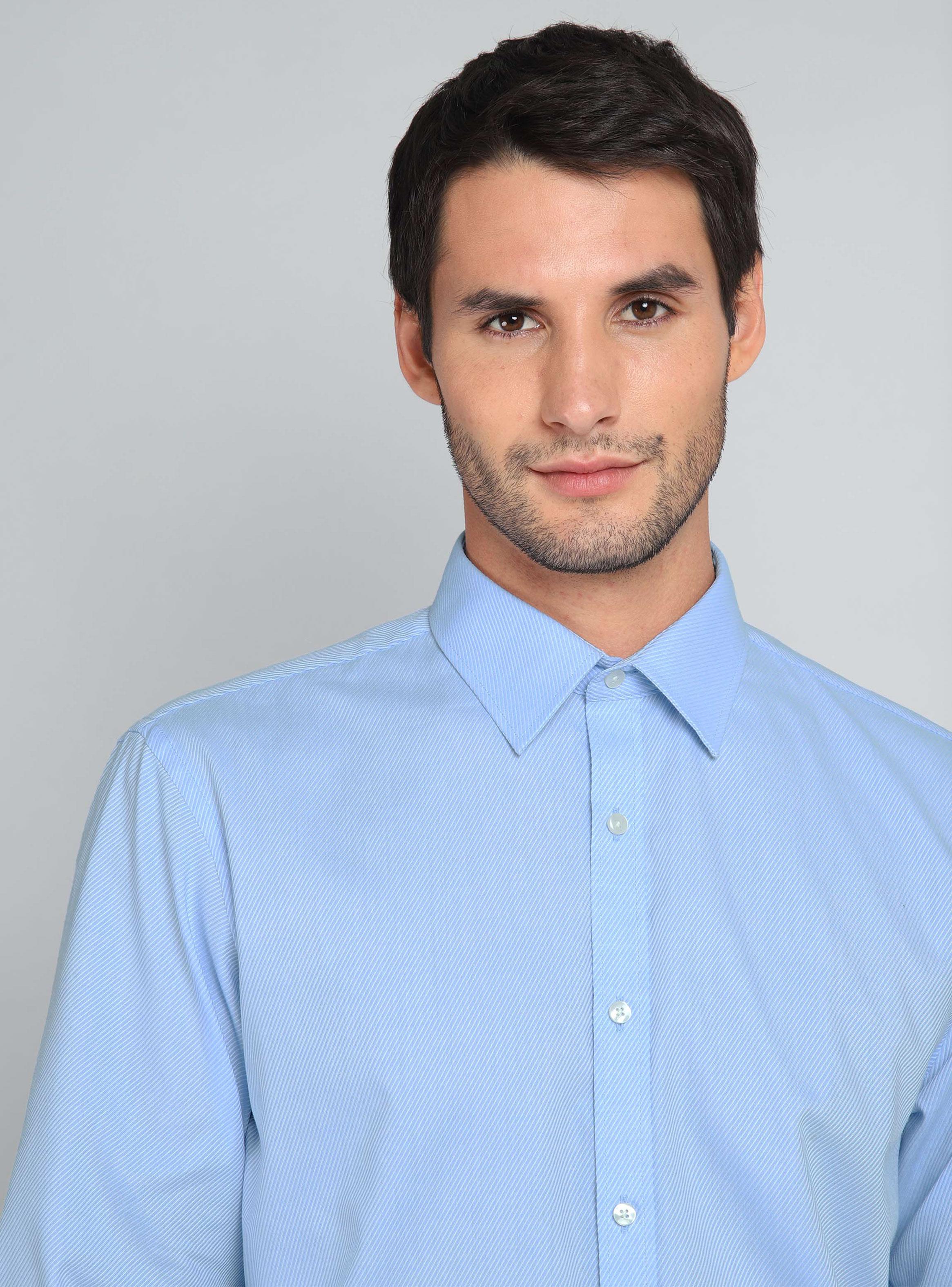 Camisa Formal Liso Manga Larga-2