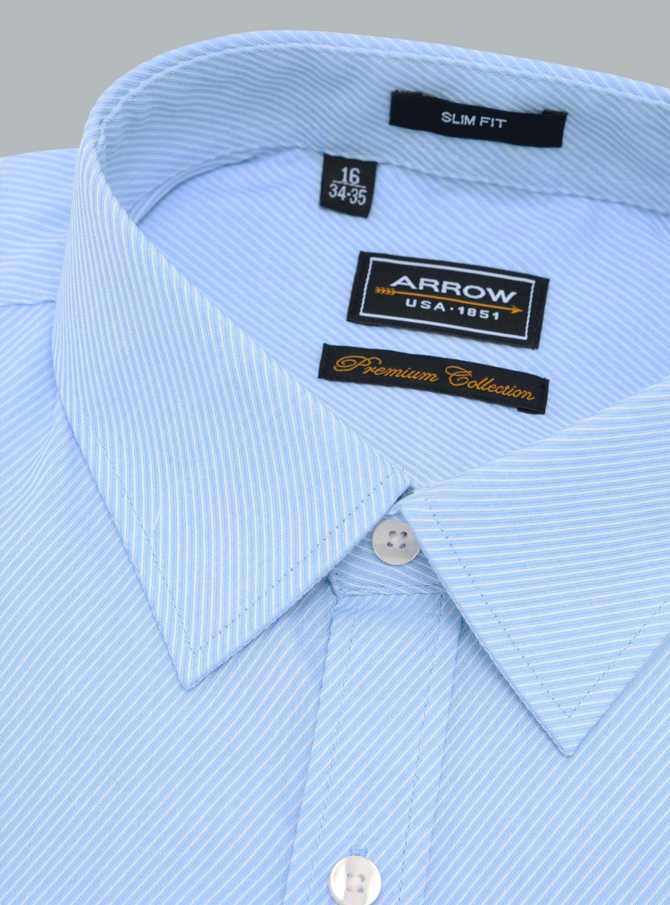 Camisa Formal Liso Manga Larga-3