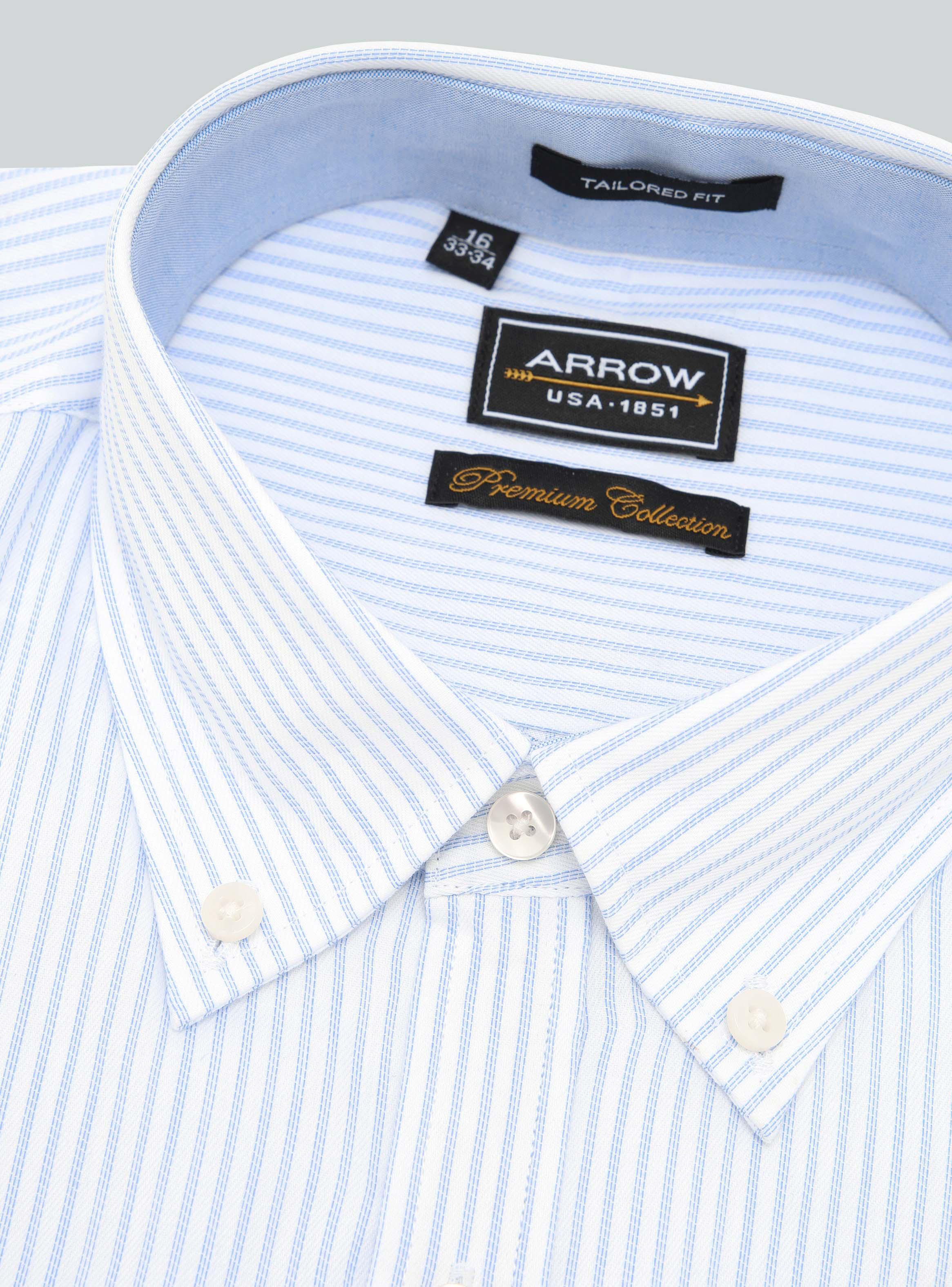 Camisa Formal Manga Larga Lisa-3