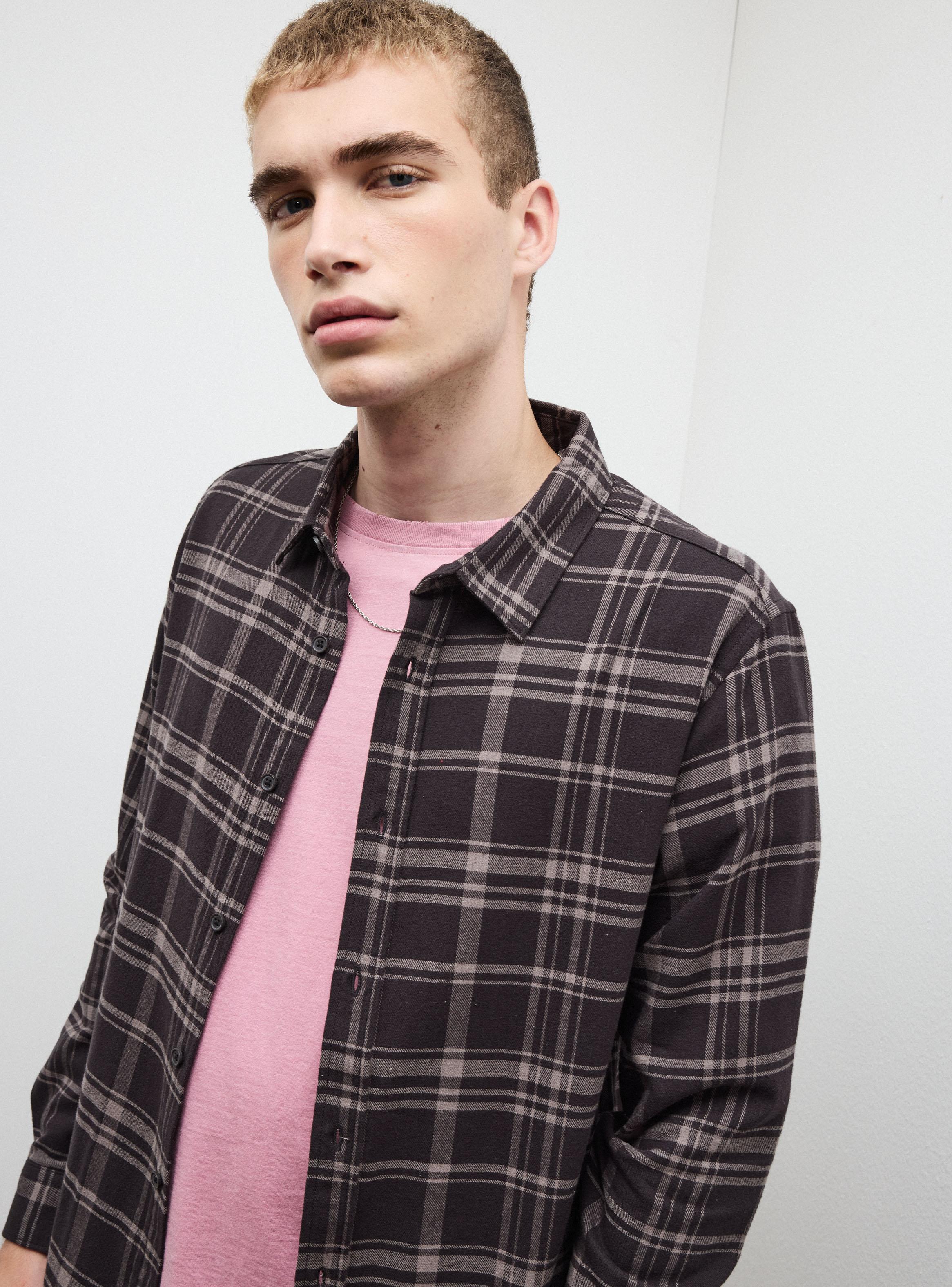 Camisa Casual Manga Larga-3