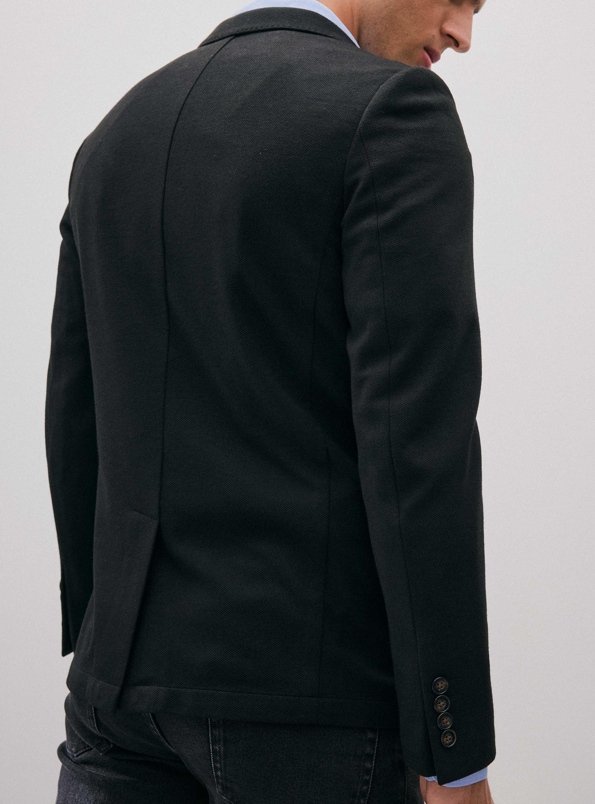 Blazer Blazer Liso Básico-3