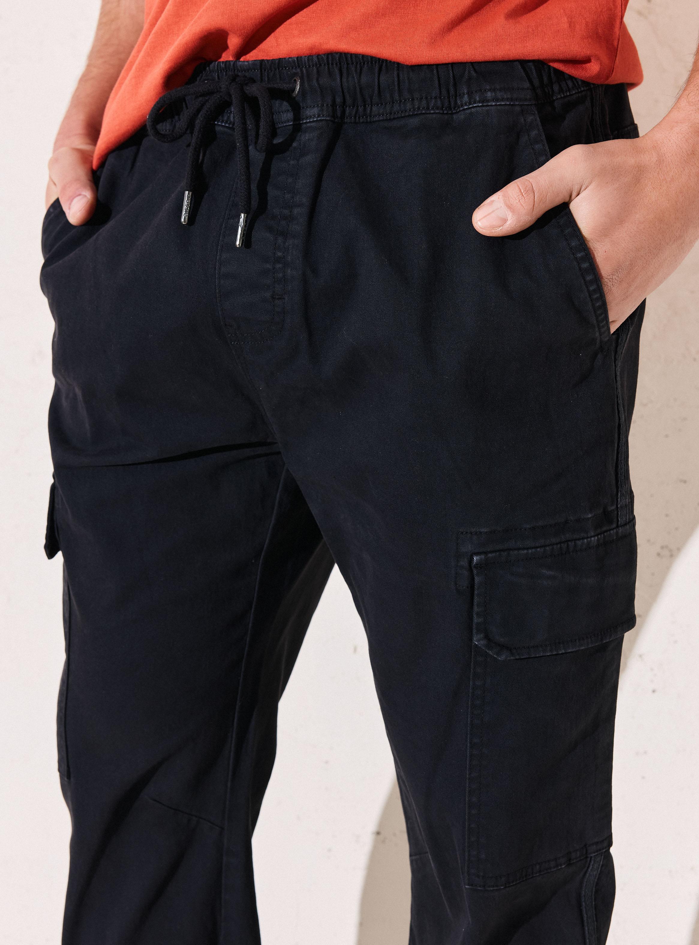 Pantalón Jogger con Bolsillos Cargo-2