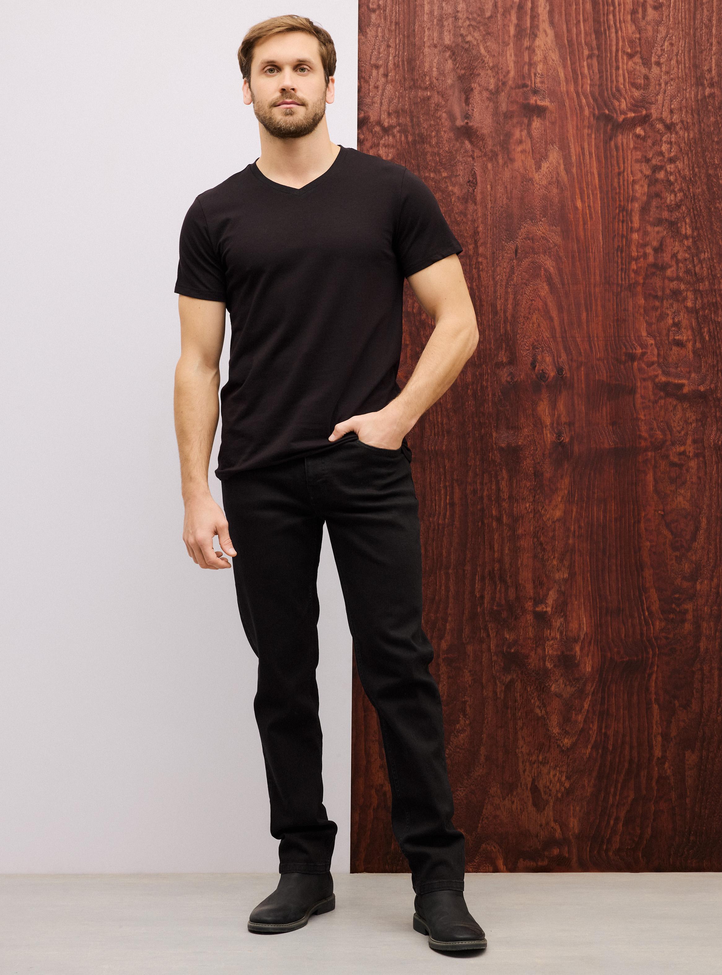 Polera V-Neck Algodon Elastano-4