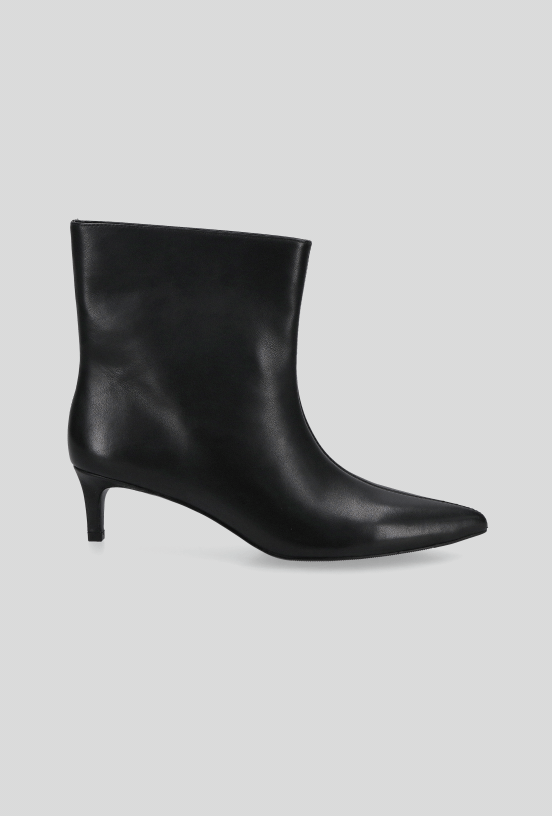 BotínKitten Heel Cuero Mujer-4