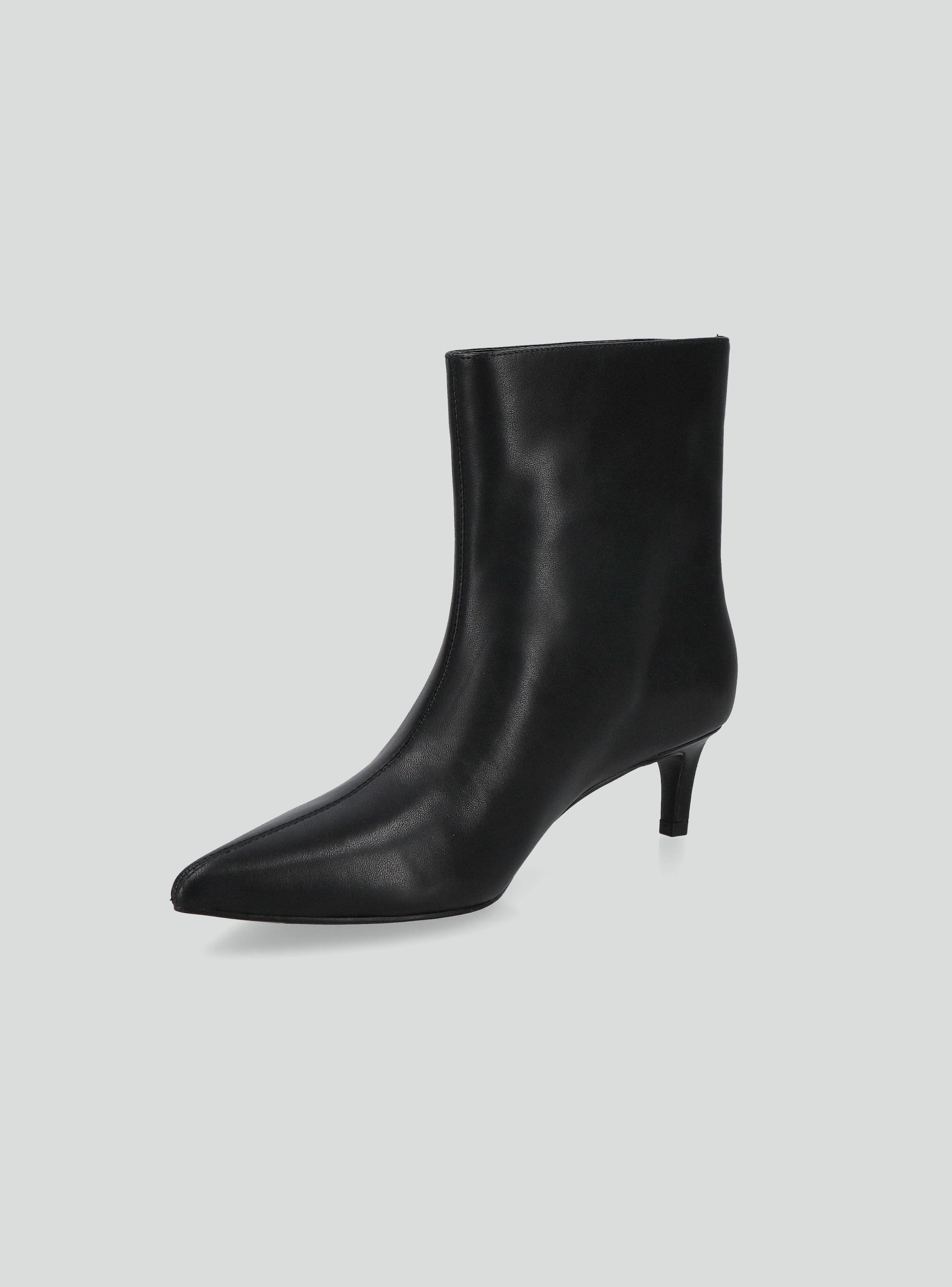 BotínKitten Heel Cuero Mujer-2