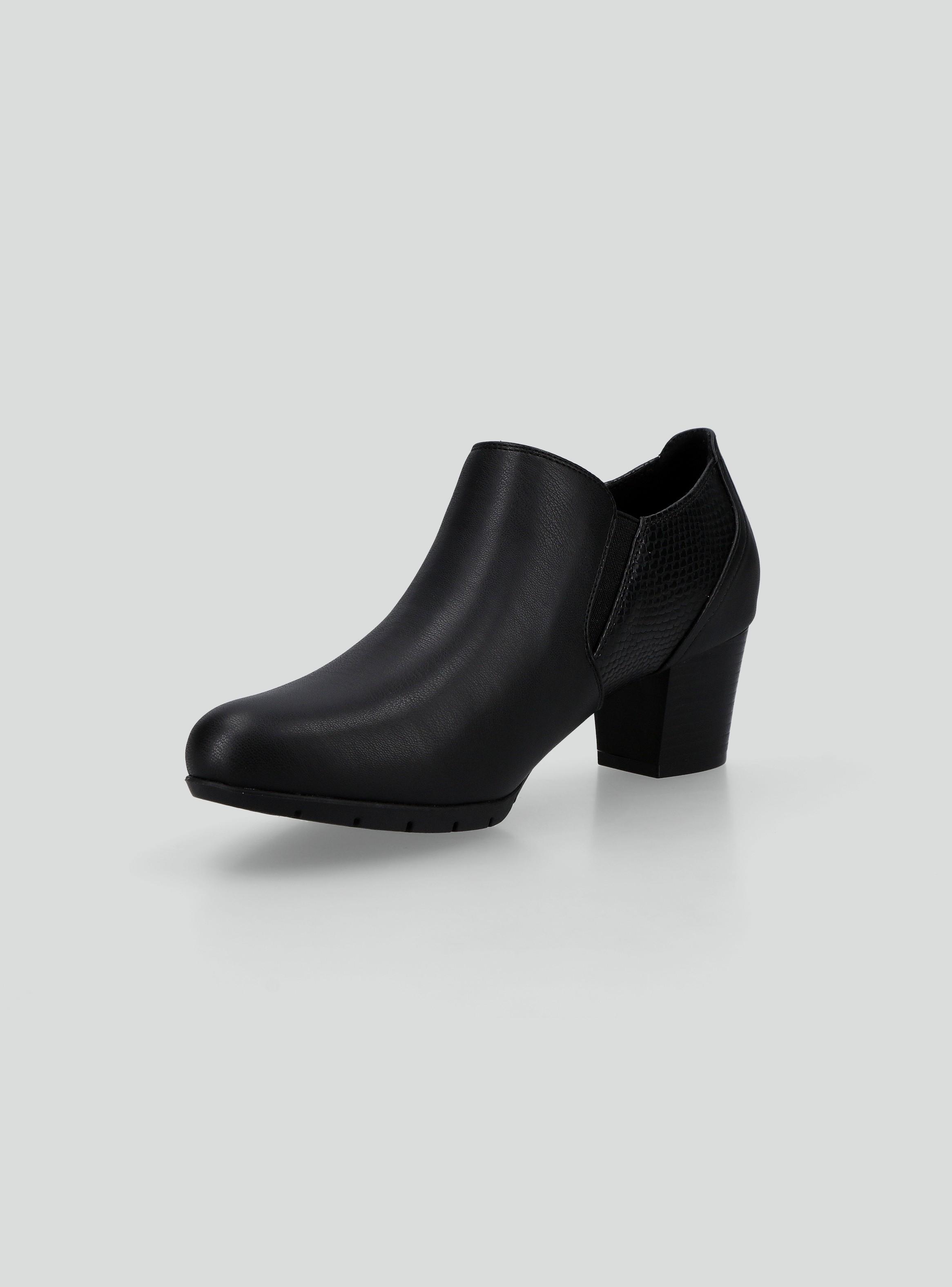 Zapato Casual Al Tobillo con Detalle Textura Mujer-2