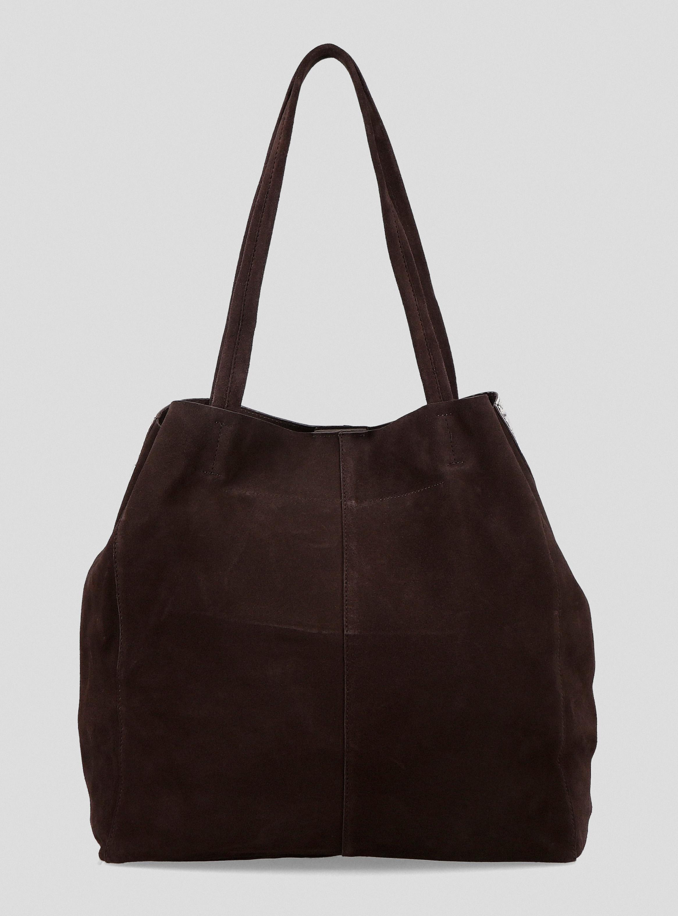 Cartera Totebag Cuero Textura Piel Vaca C del Pilar-4