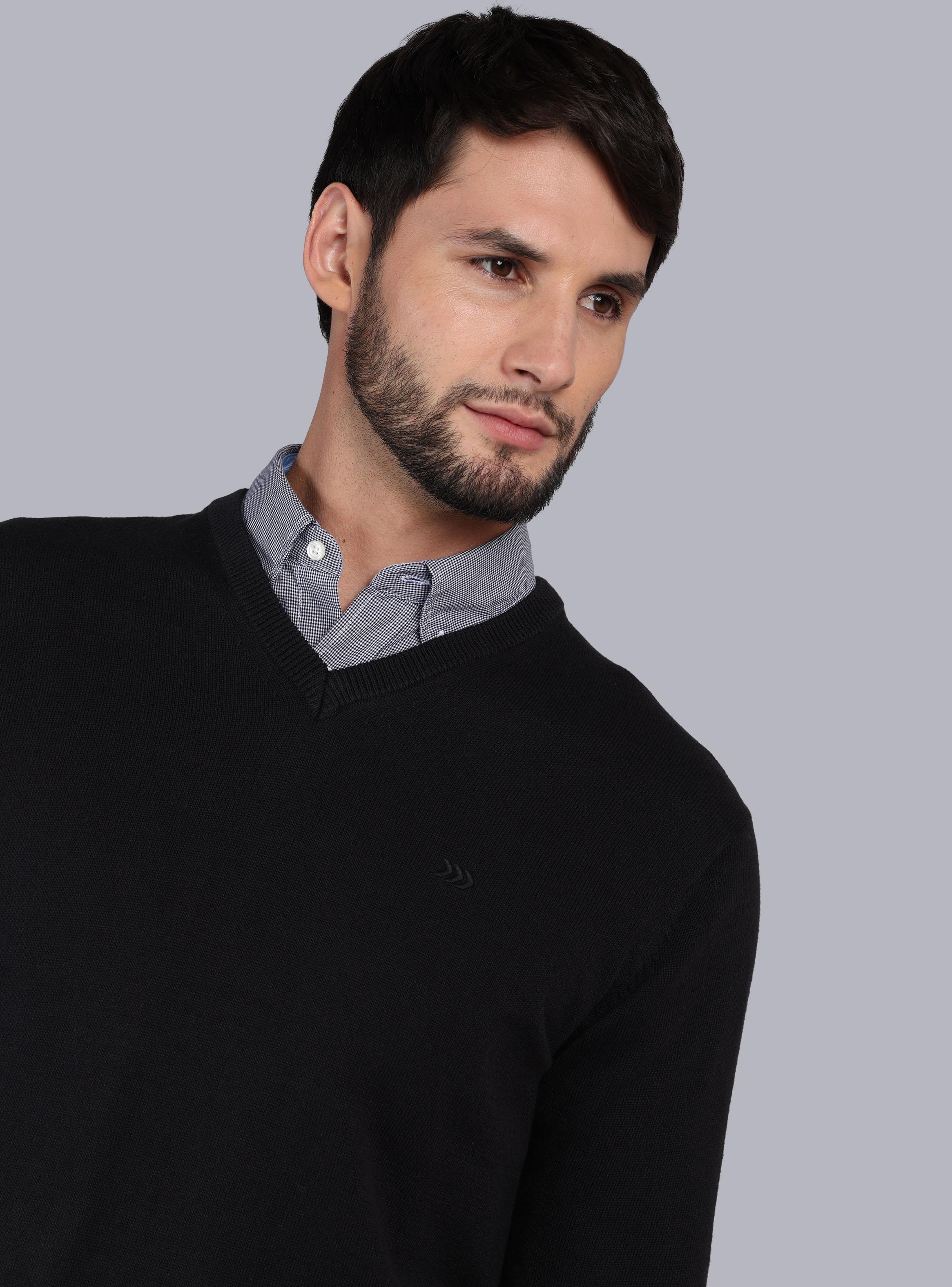 Sweater Casual Manga Larga-2