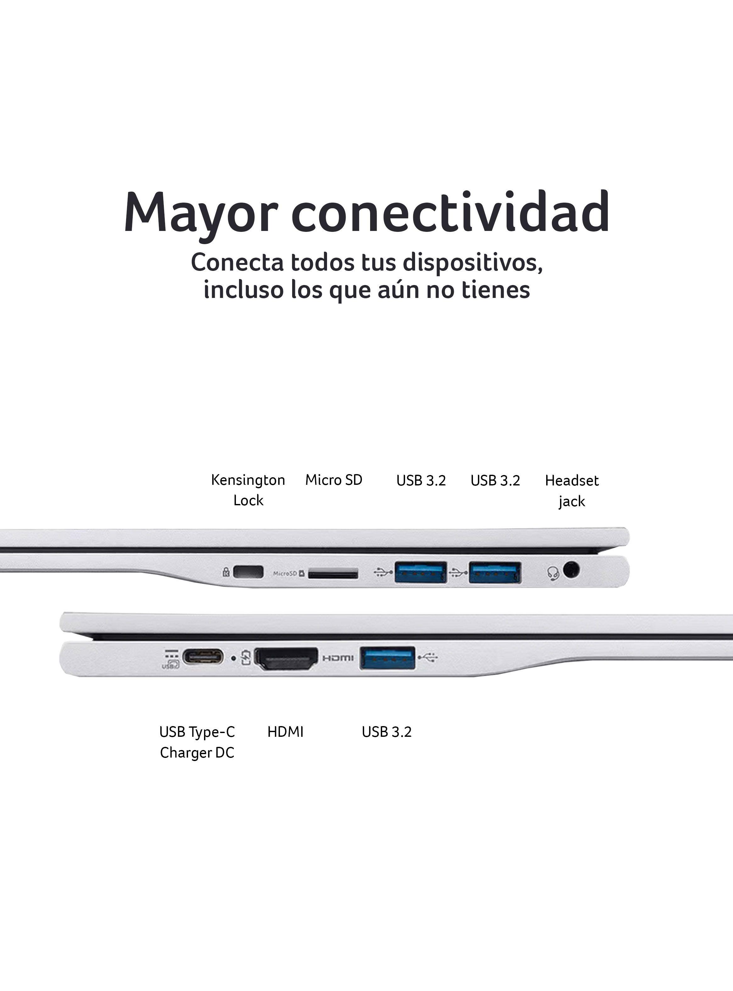 Notebook Aspire Lite AL16-52P-589Y-1 Intel Core i5 10 Núcleos 16GB RAM 512GB SSD 16" WUXGA-3