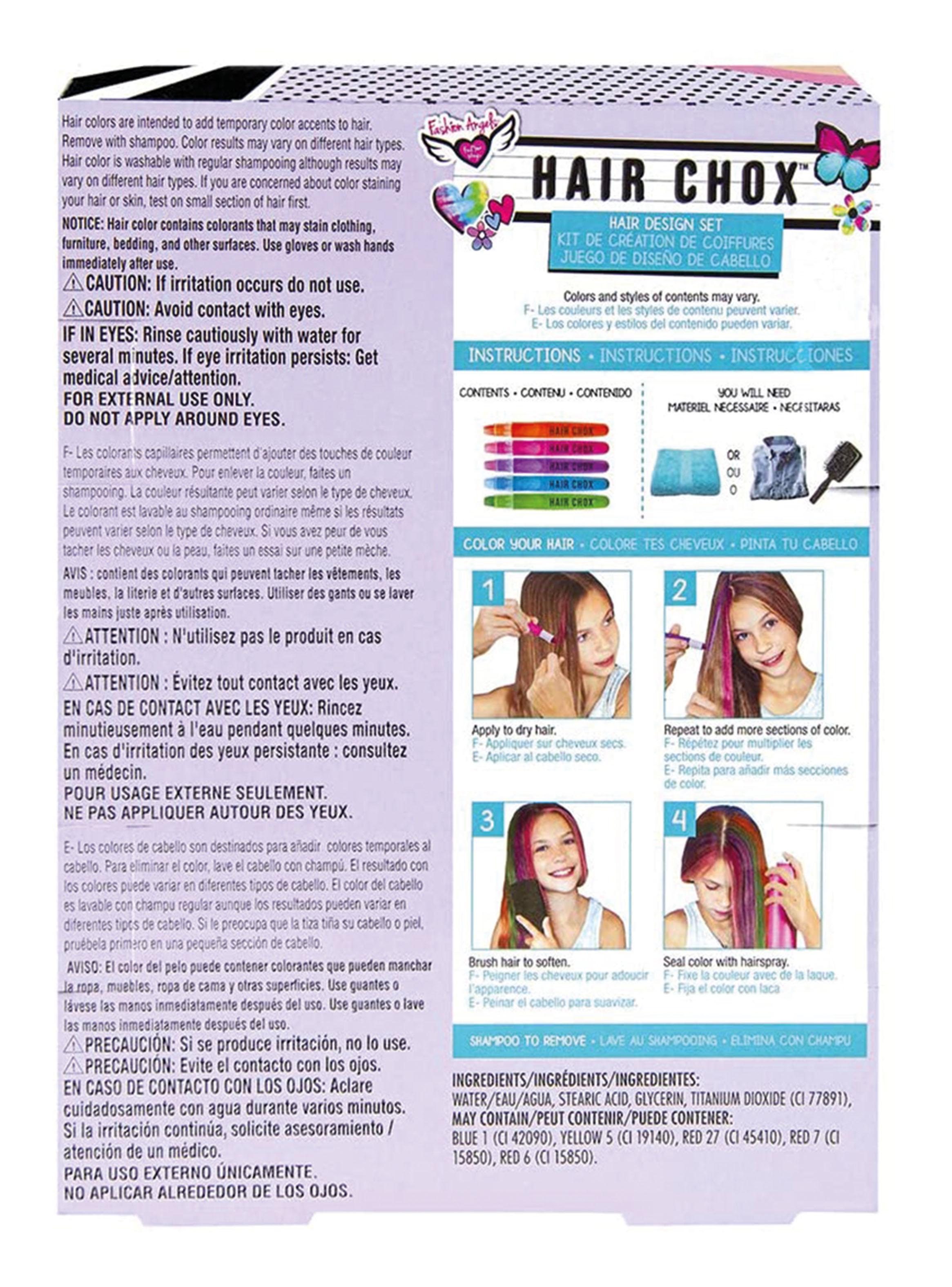 Juego de Diseño de Cabello 5 Colores-3