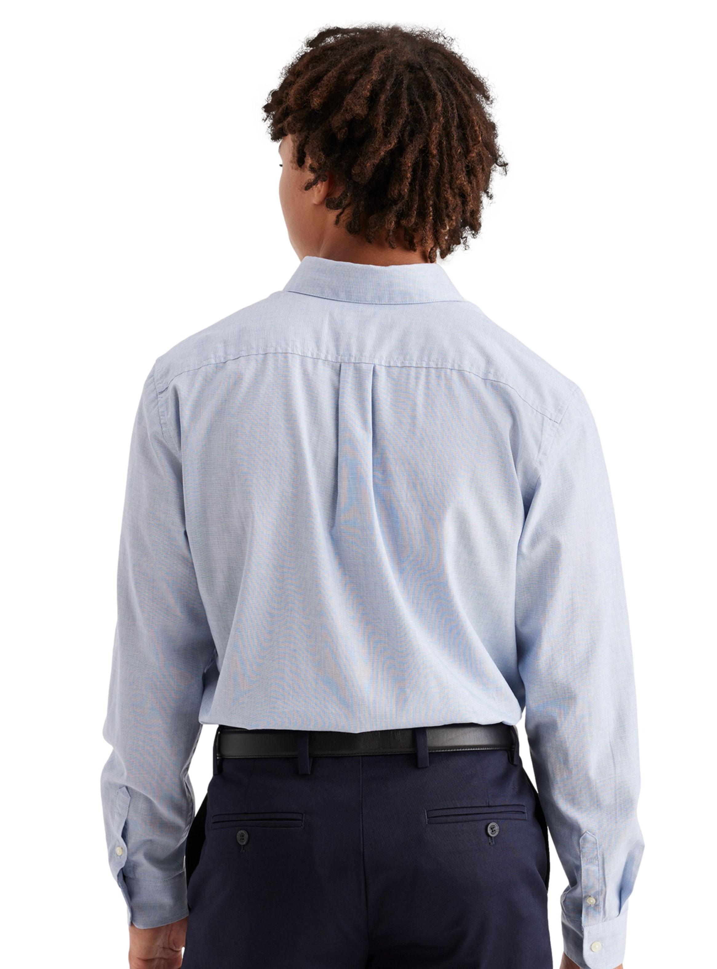 Camisa Lisa Manga Larga-1