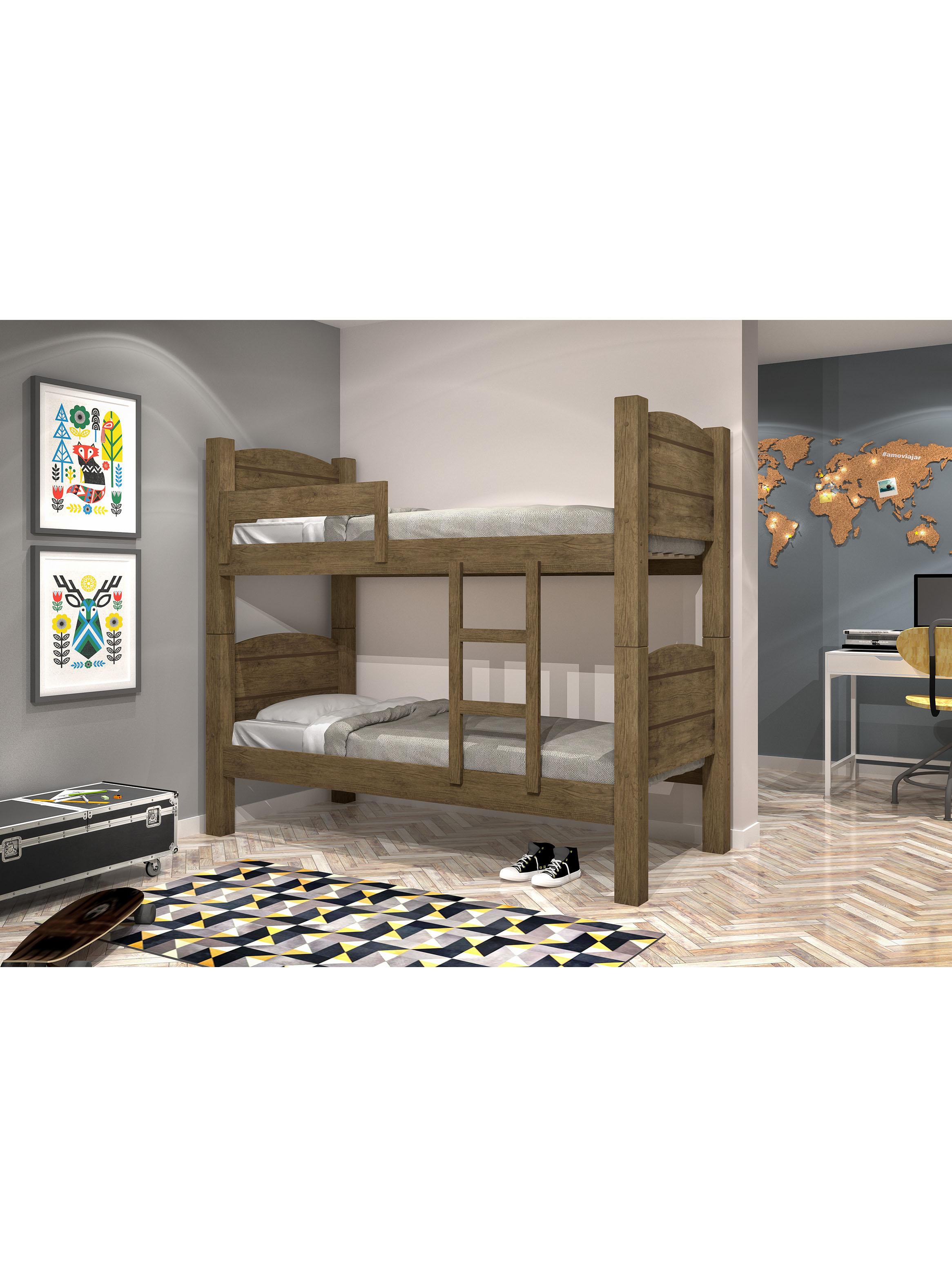 Camarote Litera Desmontable Liliane 1 Plaza-Cedro MDF 160 kg-5