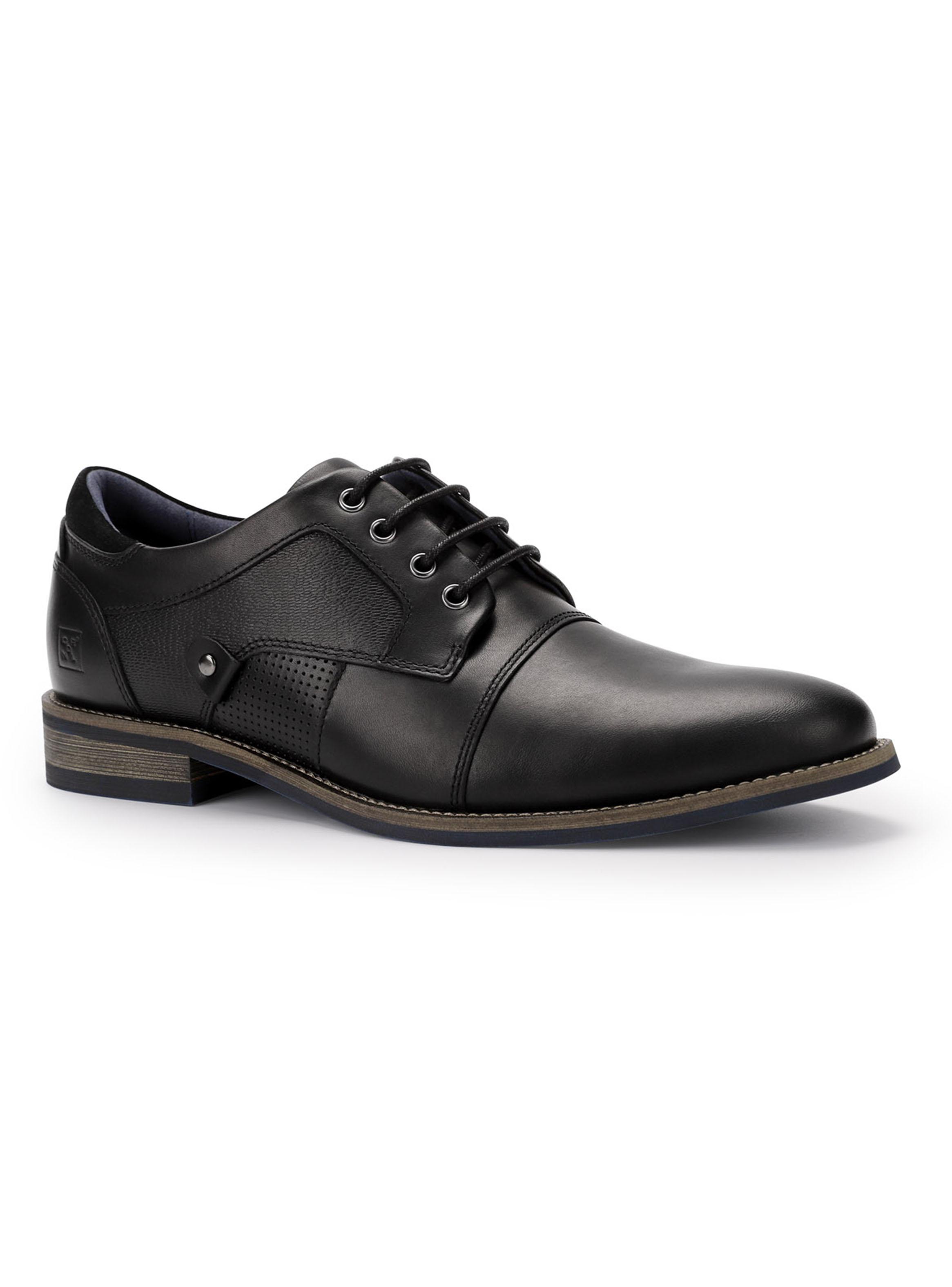 Zapato de Vestir Acordonado Denizen001N Cuero Hombre-1