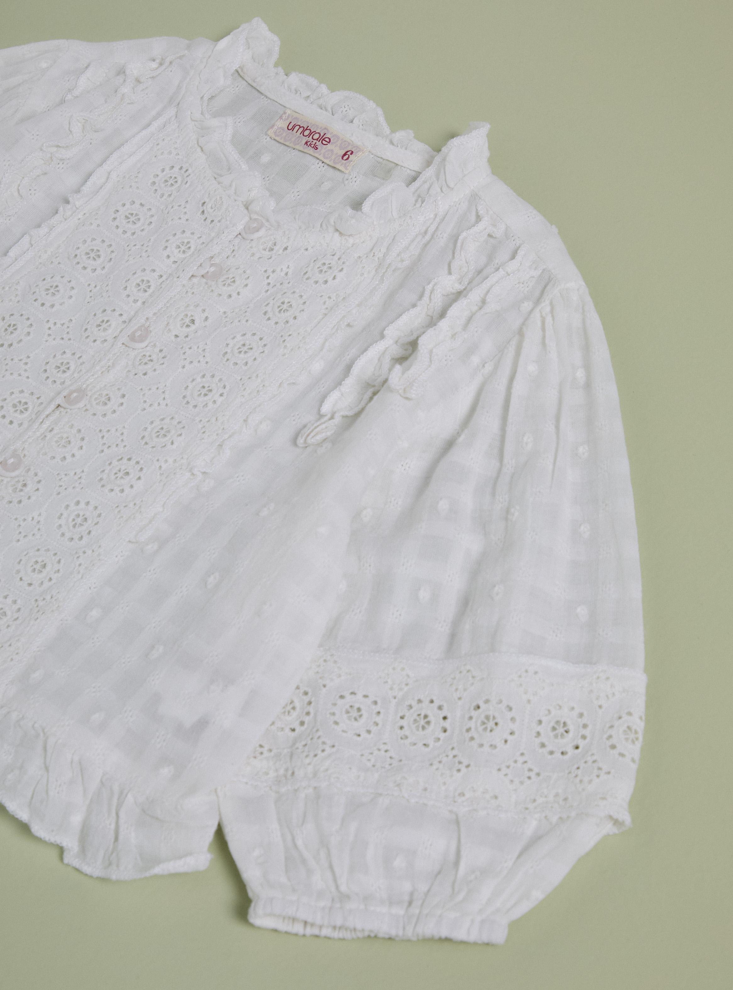 Polera Textura con Aplicación Panal-2
