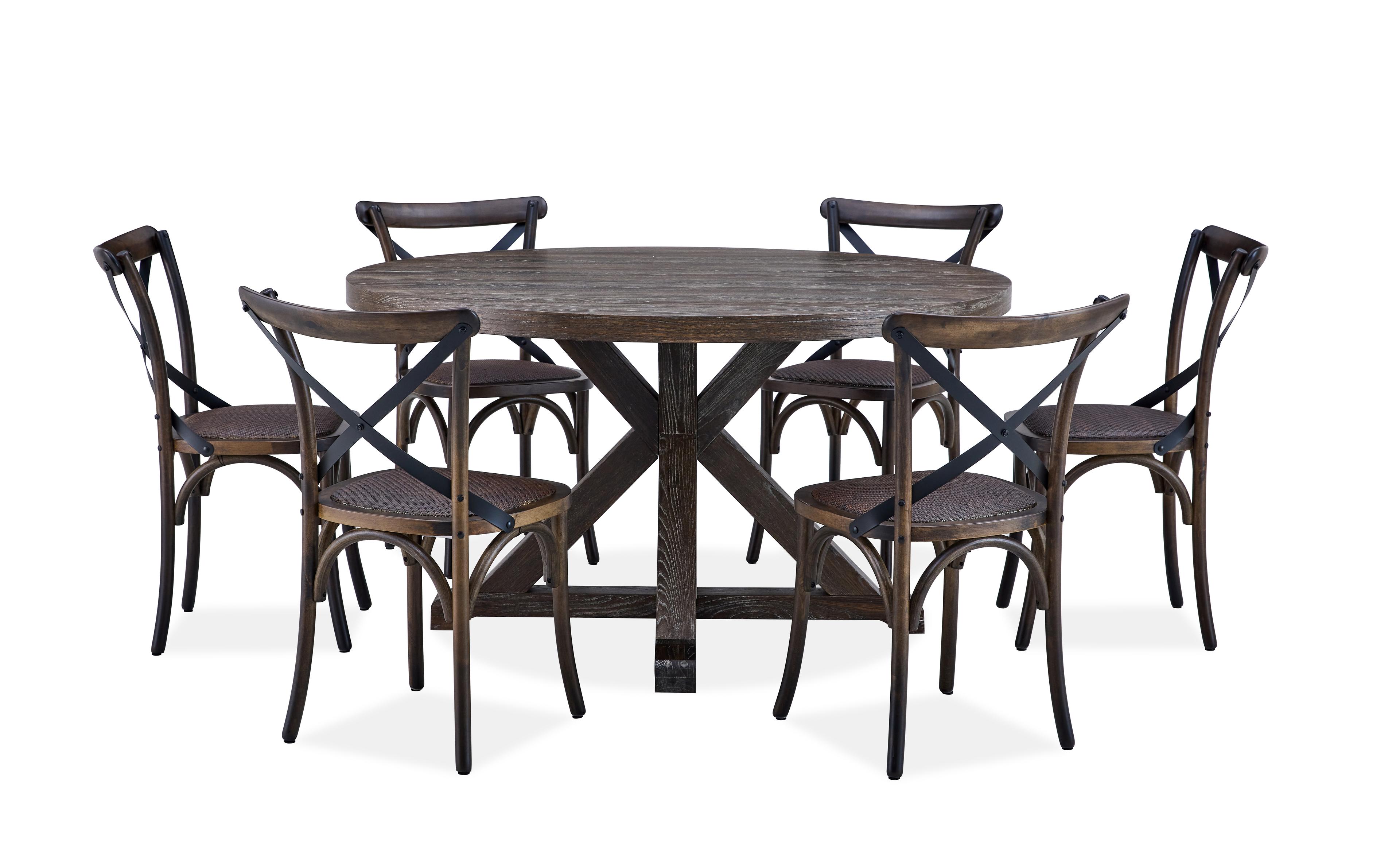 Juego de Comedor Walnut 6 Sillas-0