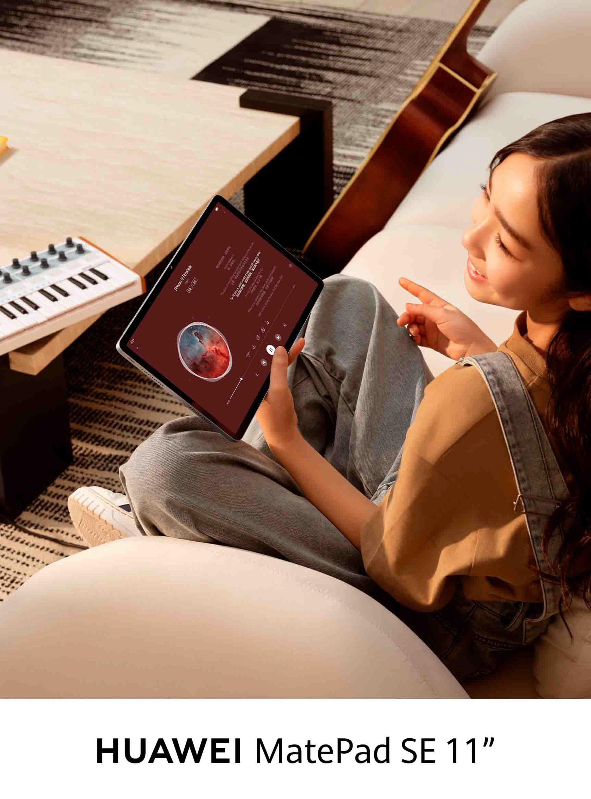 Tablet MatePad SE 8GB RAM 128GB SSD 11" Gris + Lápiz-6