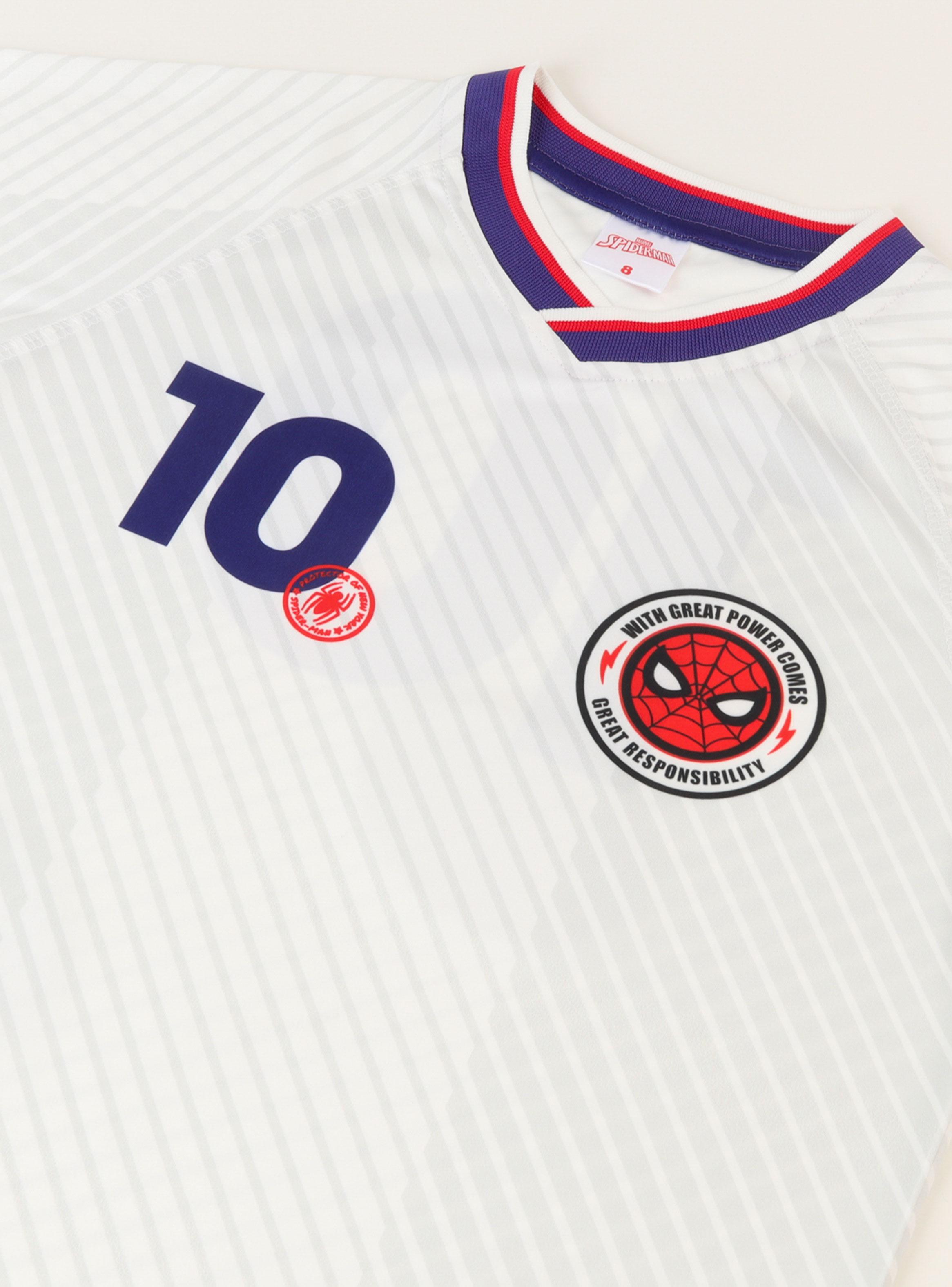 Conjunto Deportivo Fútbol Spiderman Niño-2