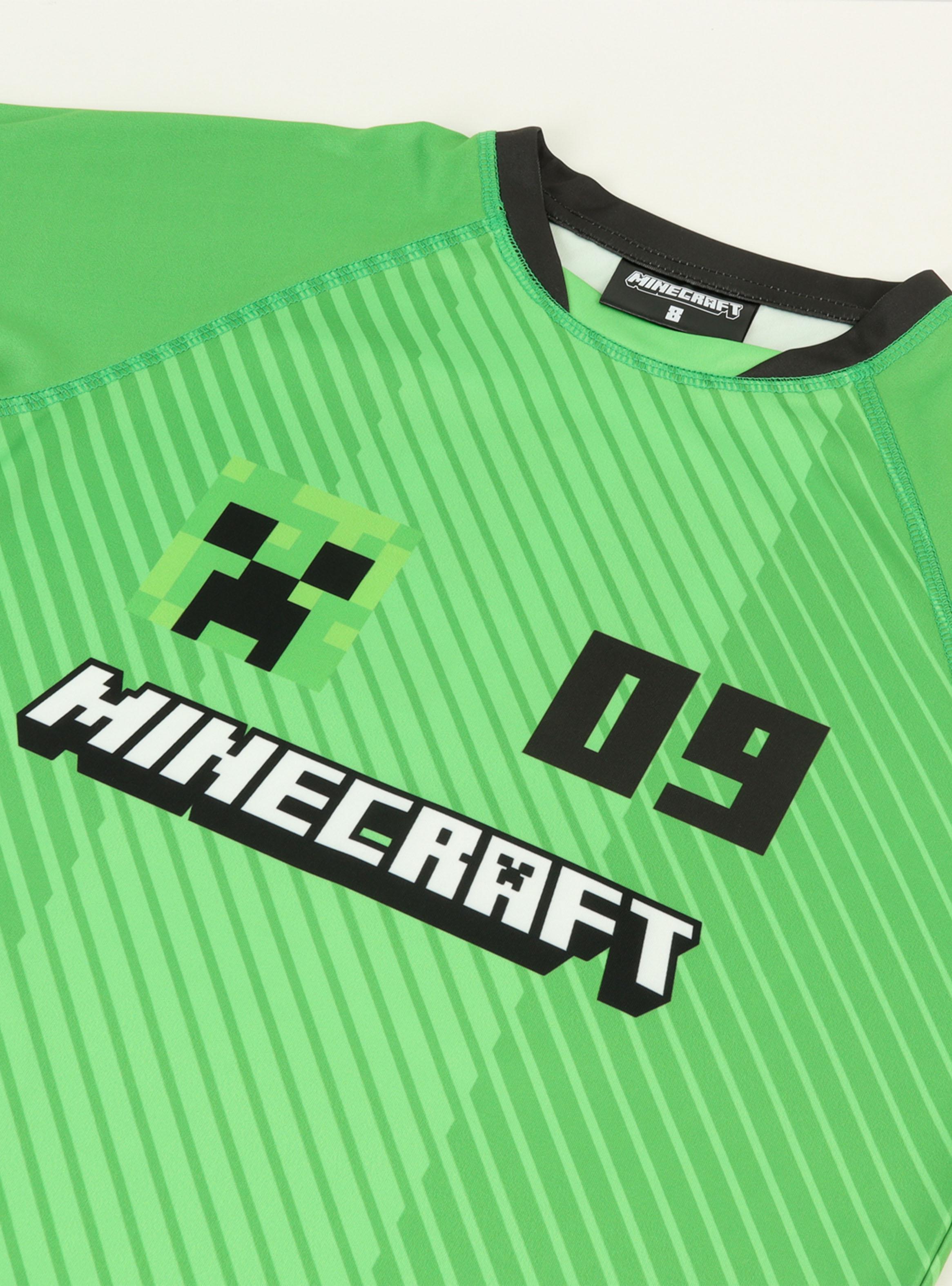 Conjunto Deportivo Fútbol Minecraft Niño-2