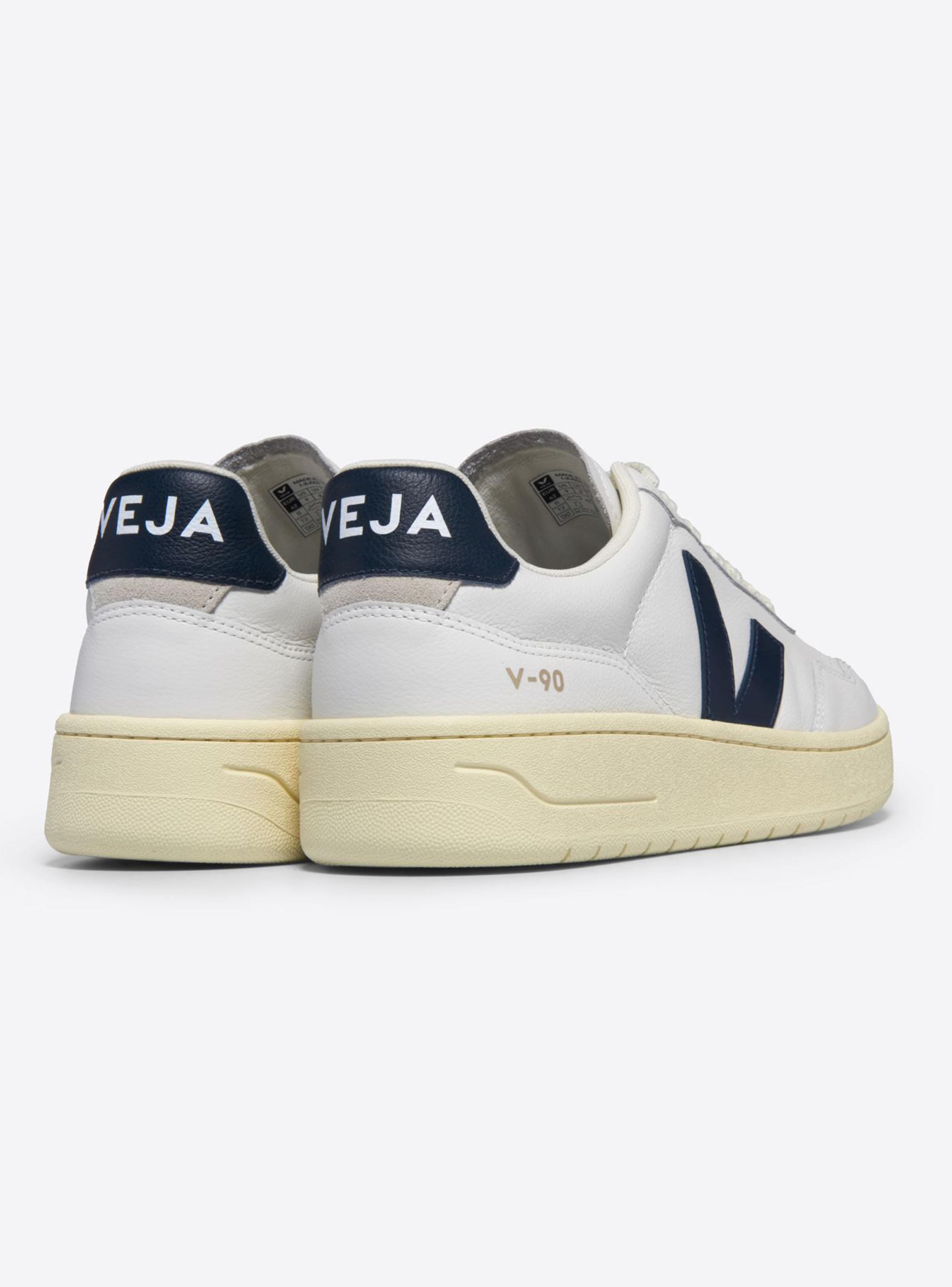 Zapatilla Urbana Veja V-90 Leather Náutico Hombre-2