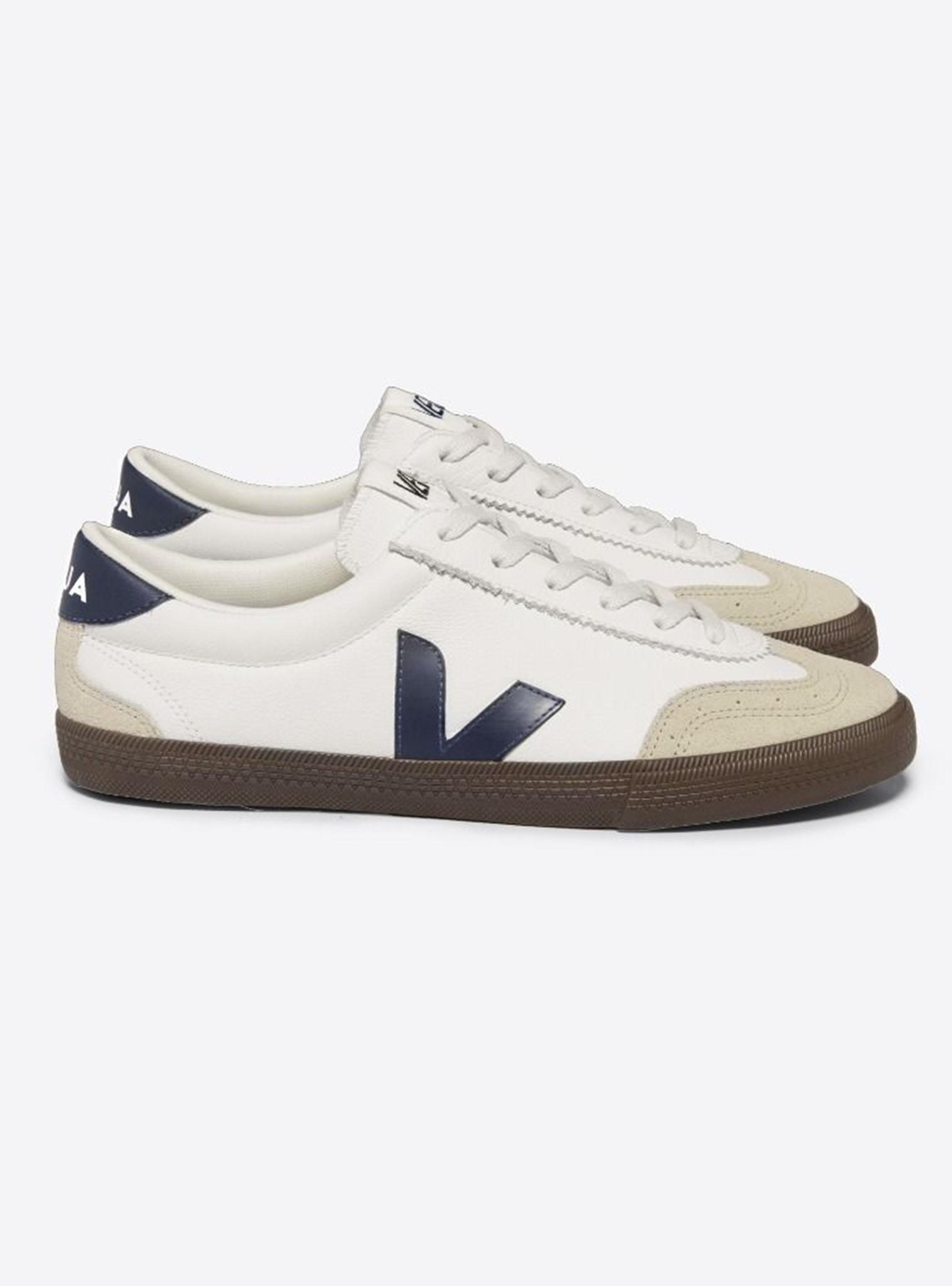 Zapatilla Urbana Veja Volley Leather Náutico Bark Hombre-0