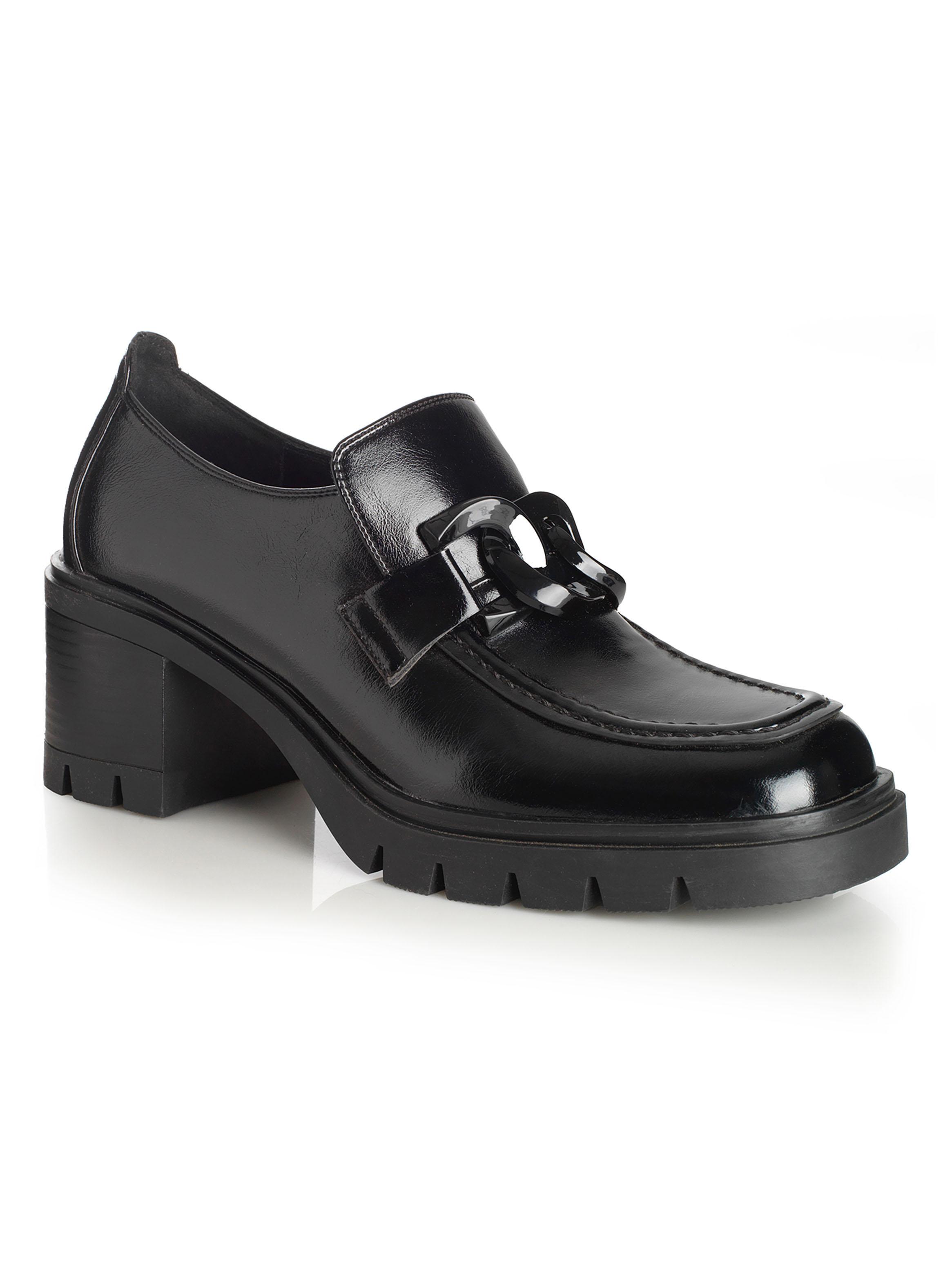 Mocasín Casual Taco Cuadrado Mujer-1