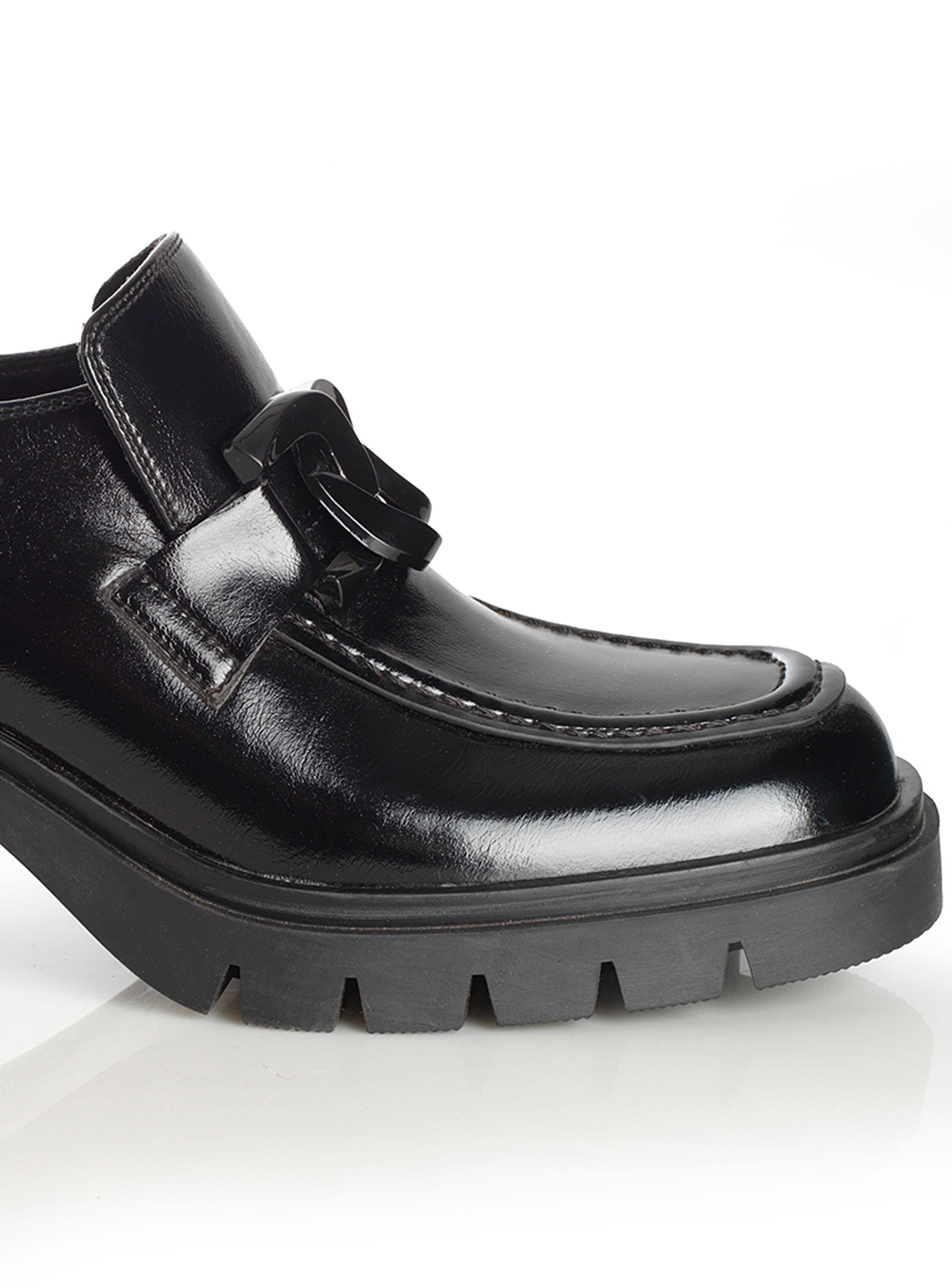 Mocasín Casual Taco Cuadrado Mujer-4