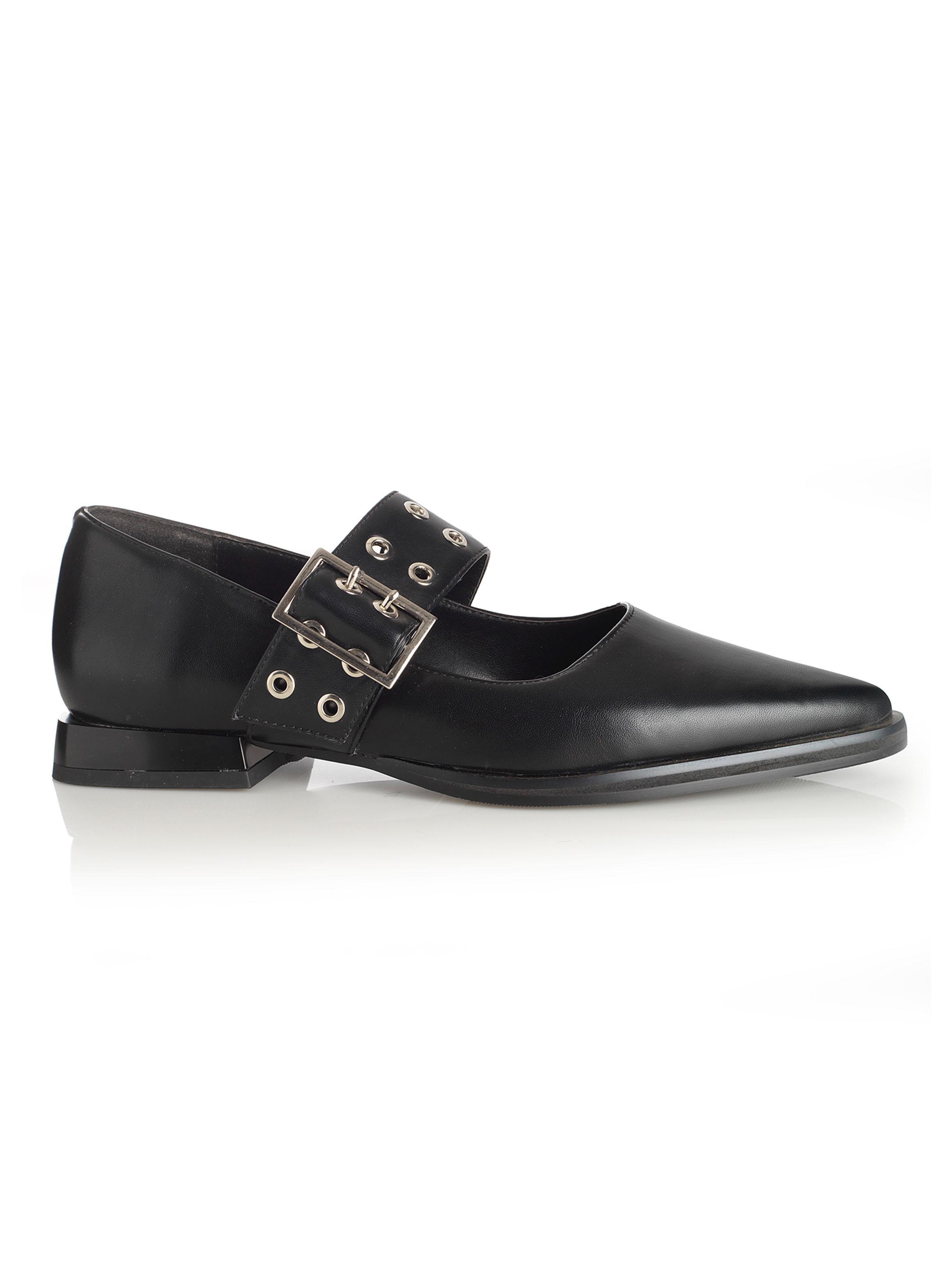 Zapato de Vestir en Punta con Correa Mujer-0
