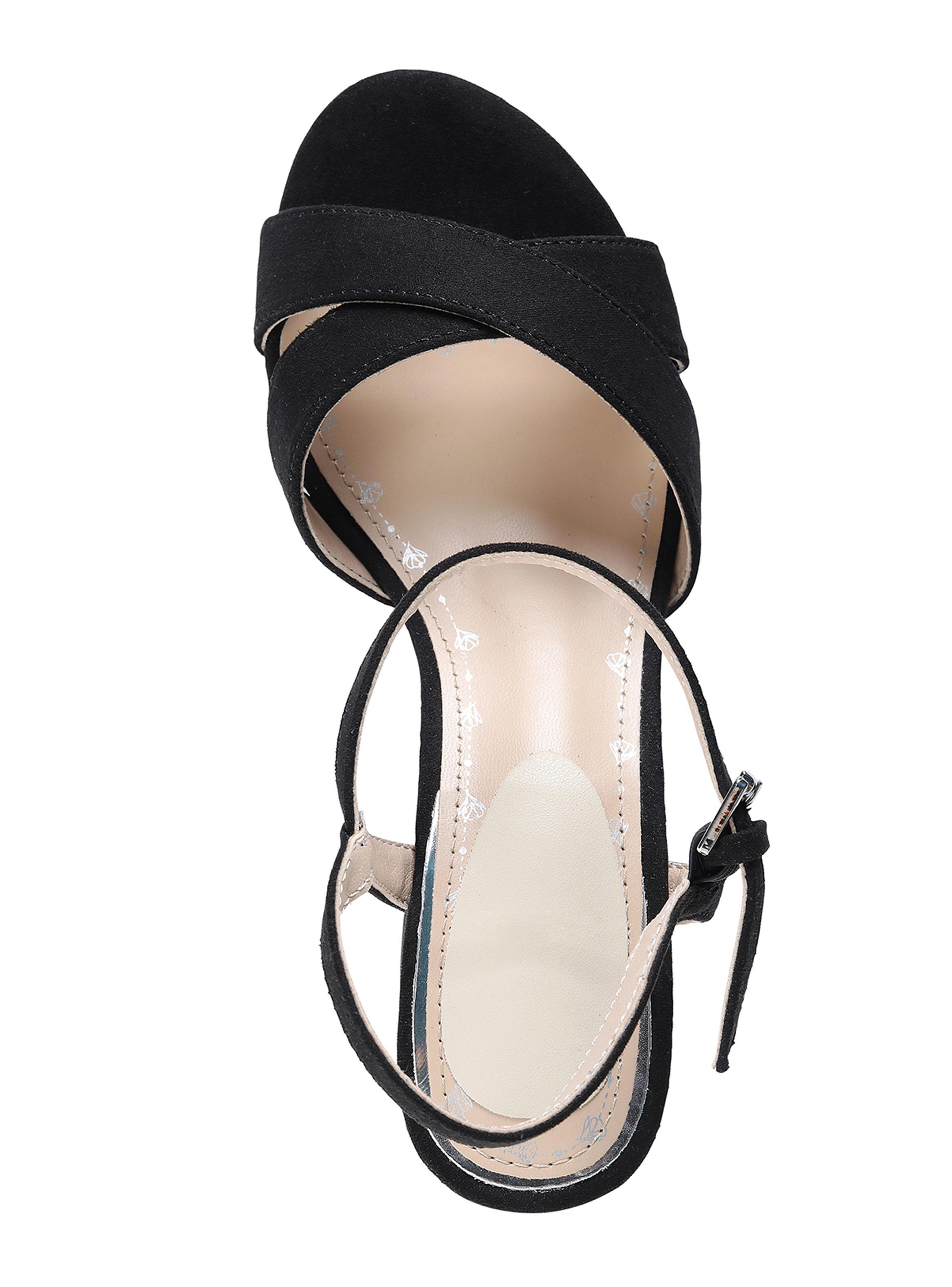 Sandalia de Vestir Correa y Taco Cuadrado Mujer-3