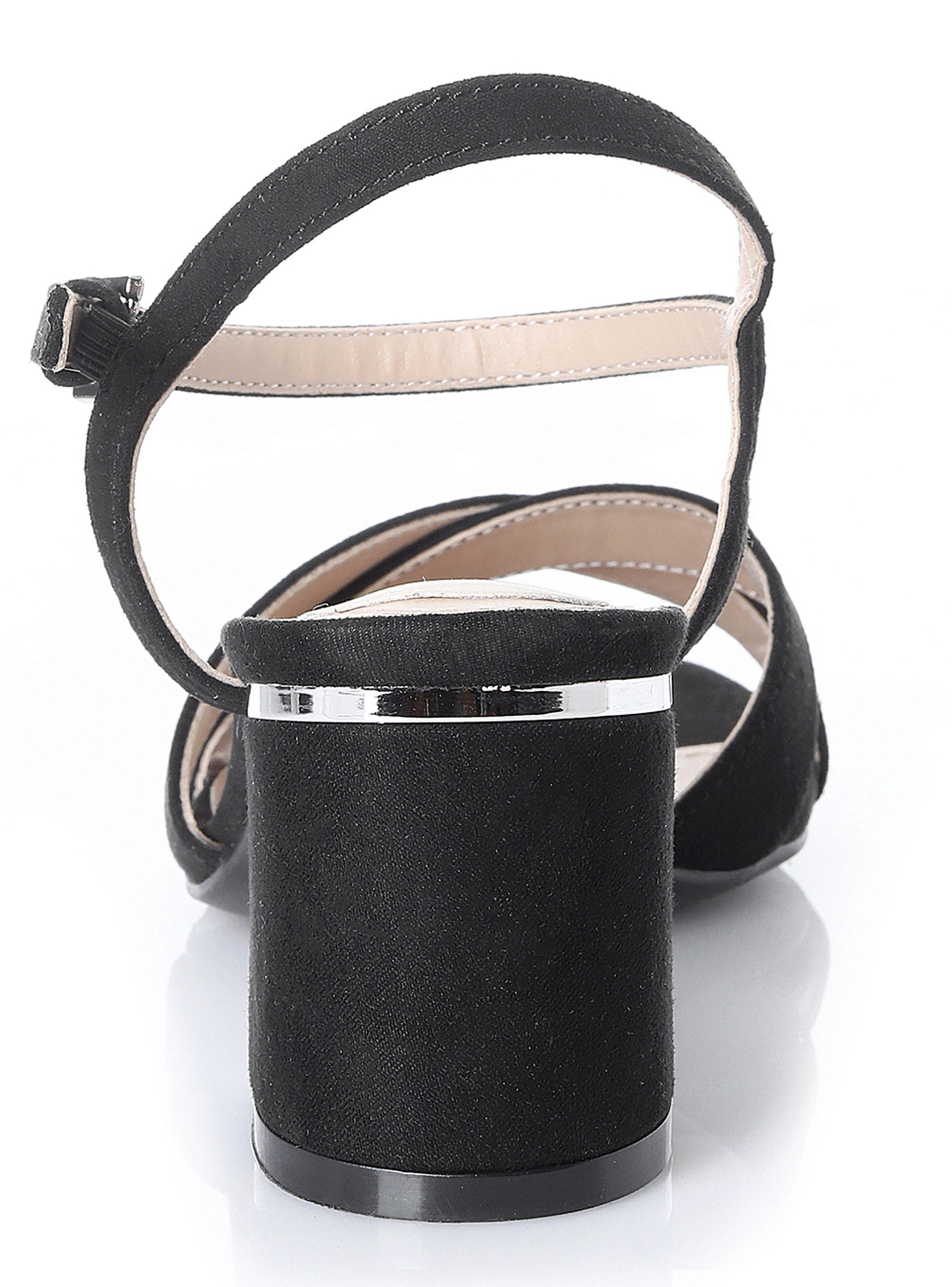 Sandalia de Vestir Correa y Taco Cuadrado Mujer-2