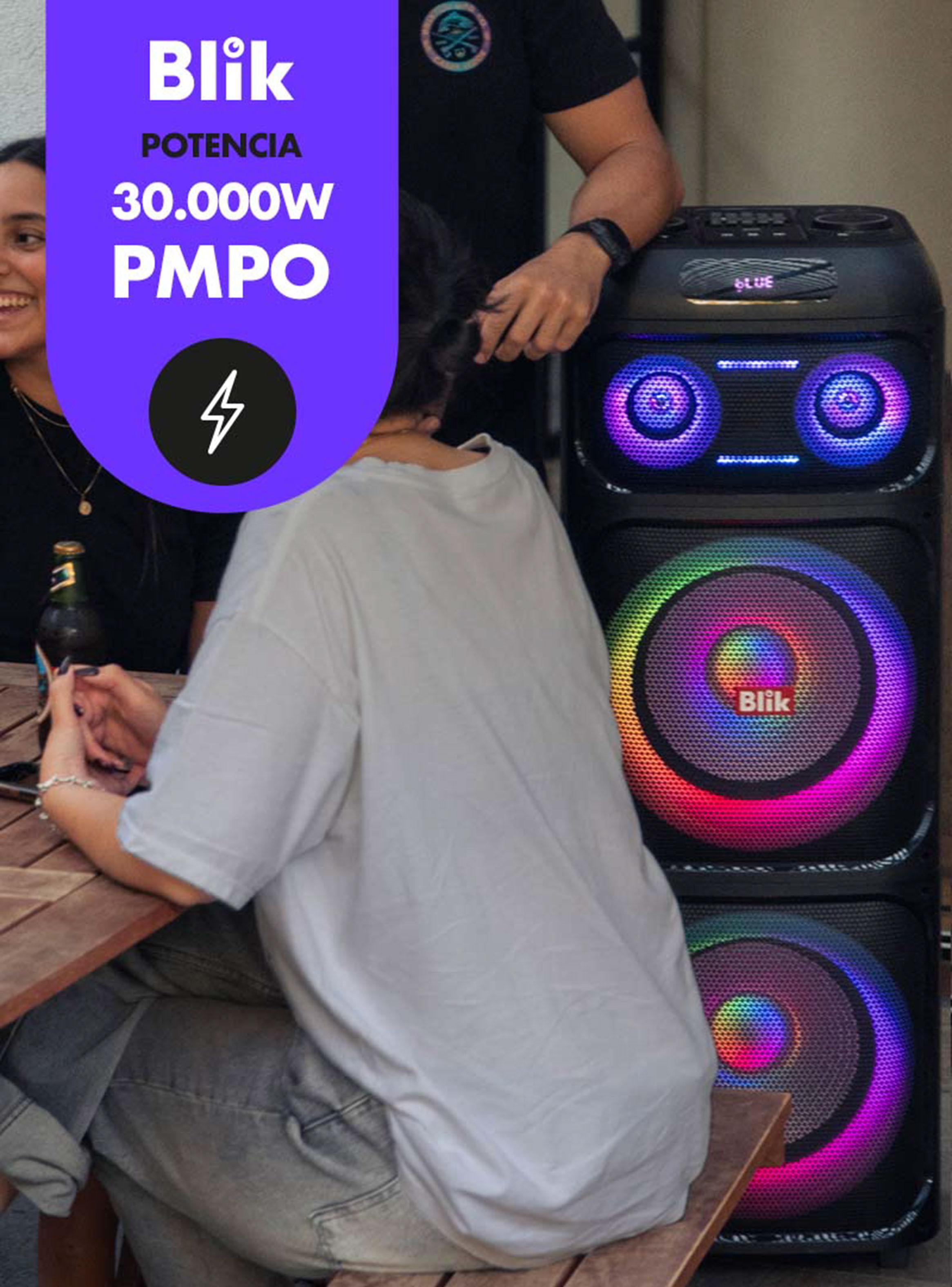 Parlante Bluetooth Karaoke Lightup 700-4