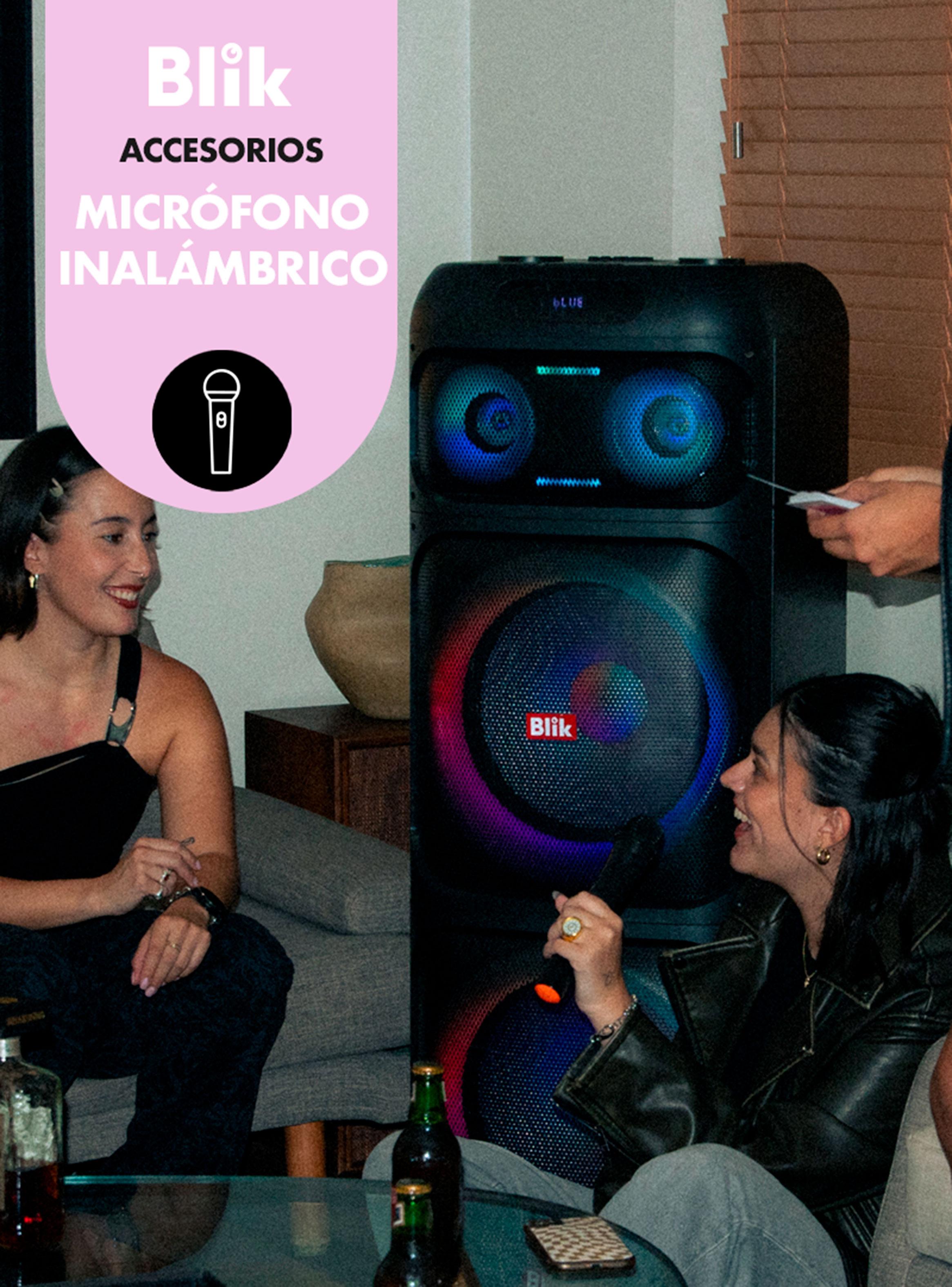 Parlante Bluetooth Karaoke Lightup 700-5