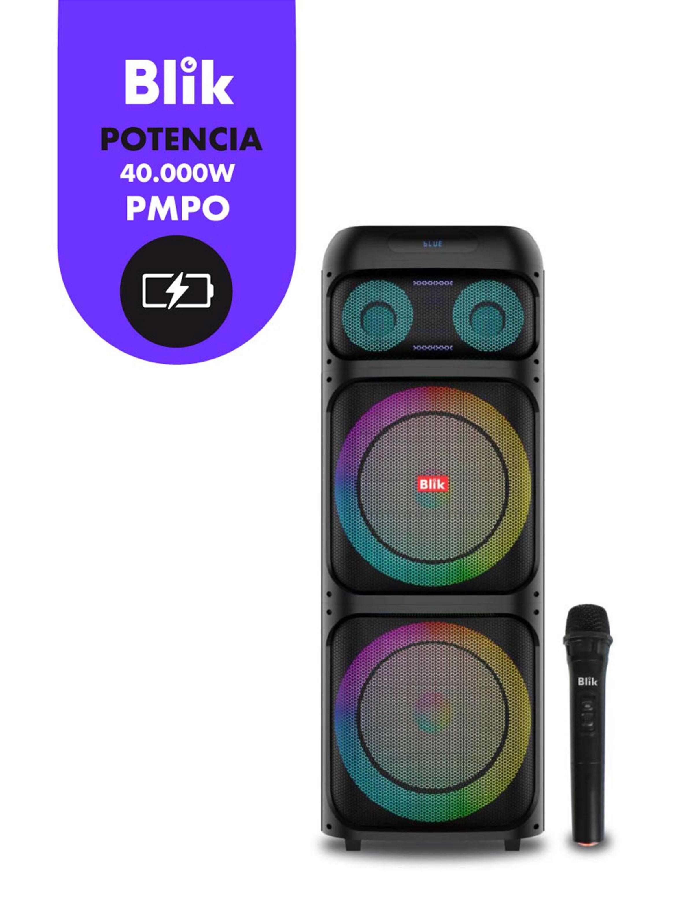 Parlante Bluetooth Karaoke Lightup 900-3
