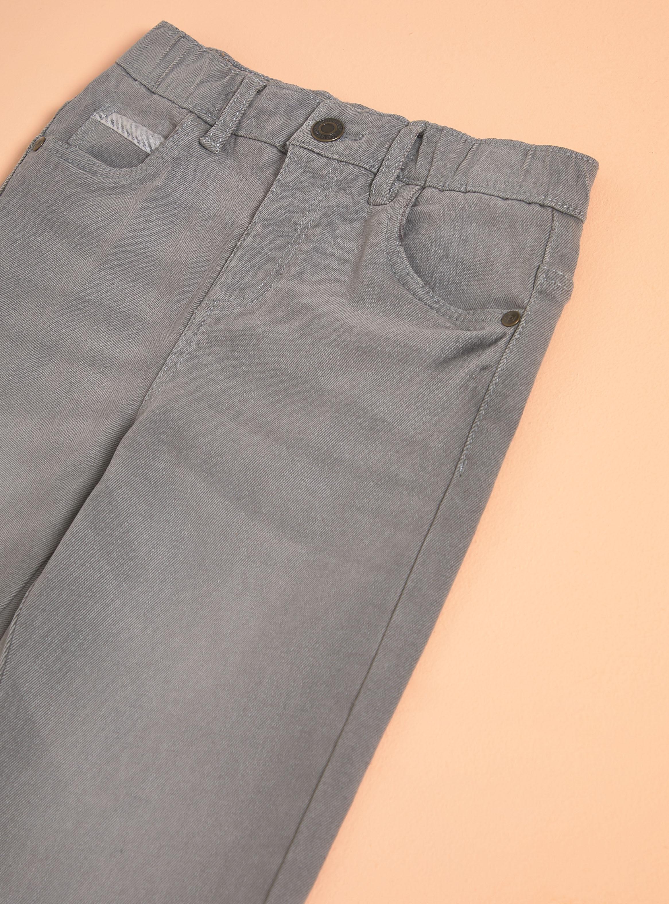 Jeans Rectos con Botón Niño-2