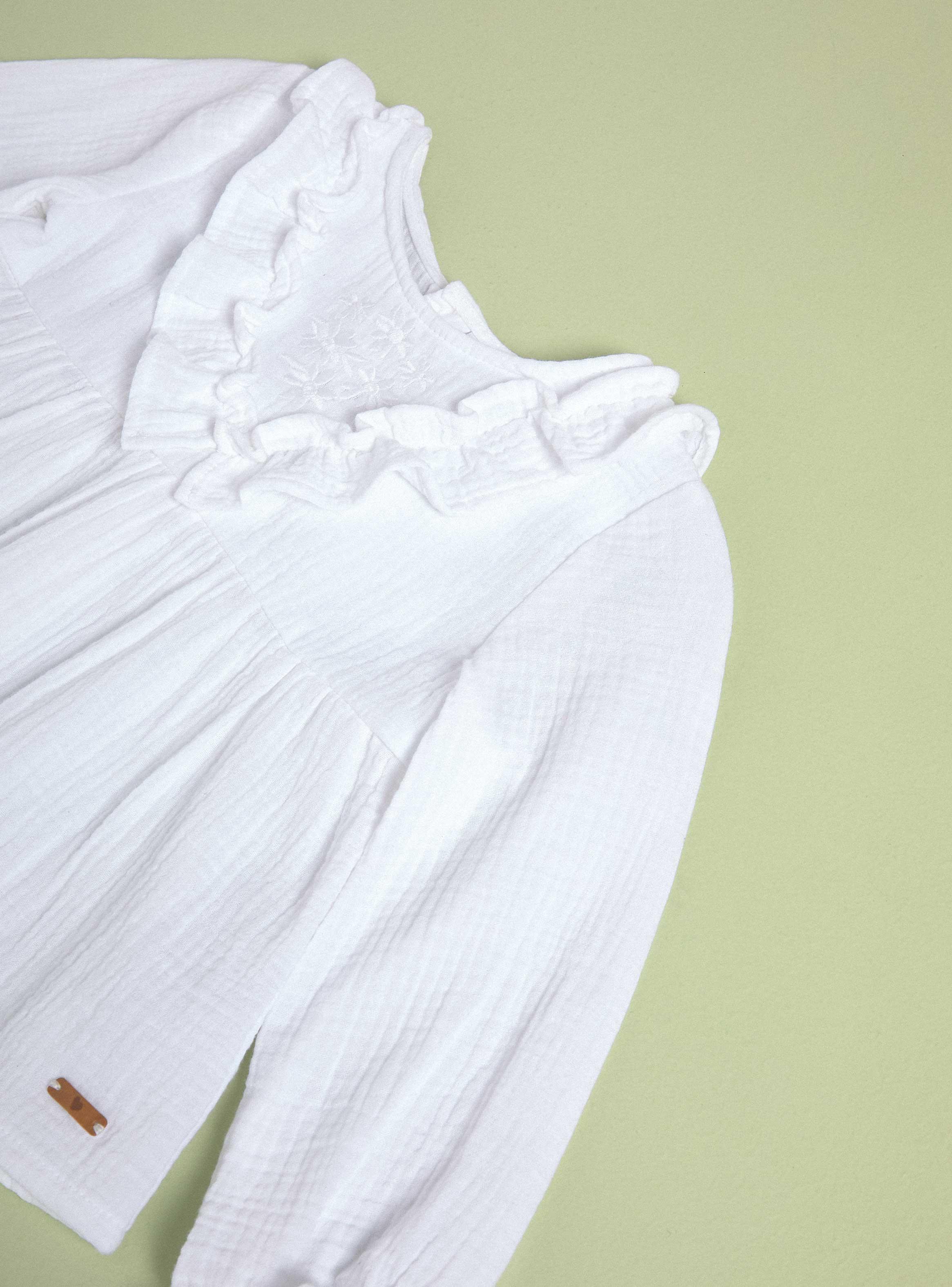 Blusa Gasa con Vuelos-2