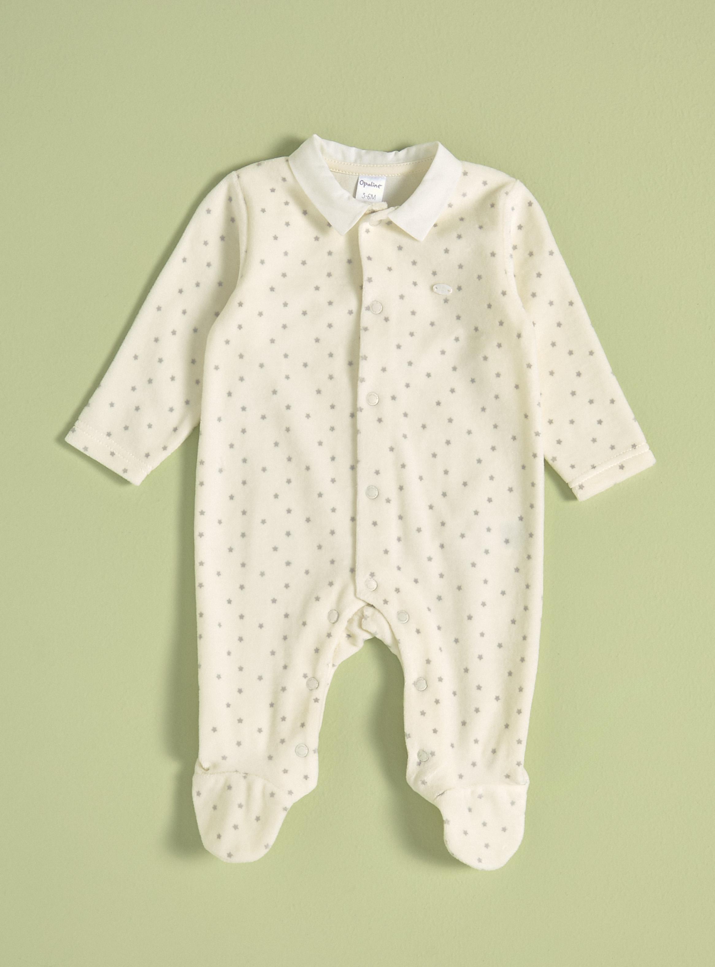 Pijama Osito Estrellas Plush Niño-0