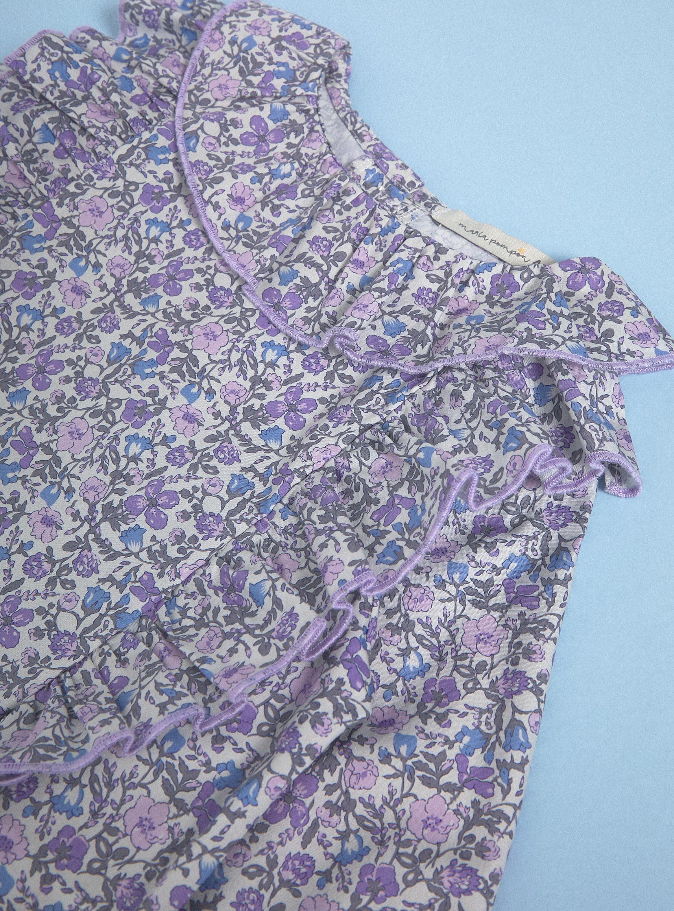 Blusa con Vuelos Estampado-2