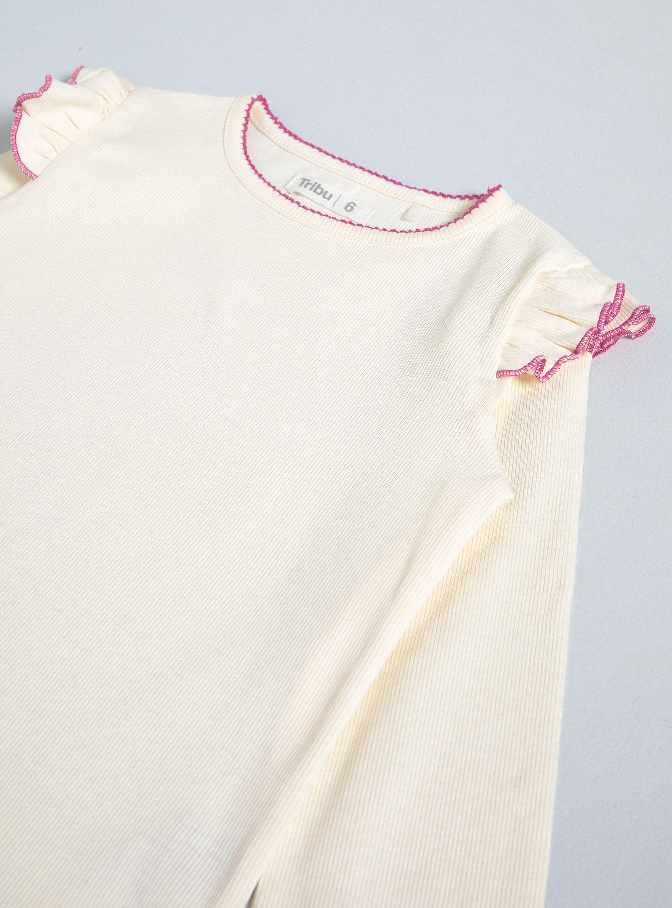 Polera Rib Vuelos Costura Contraste-4