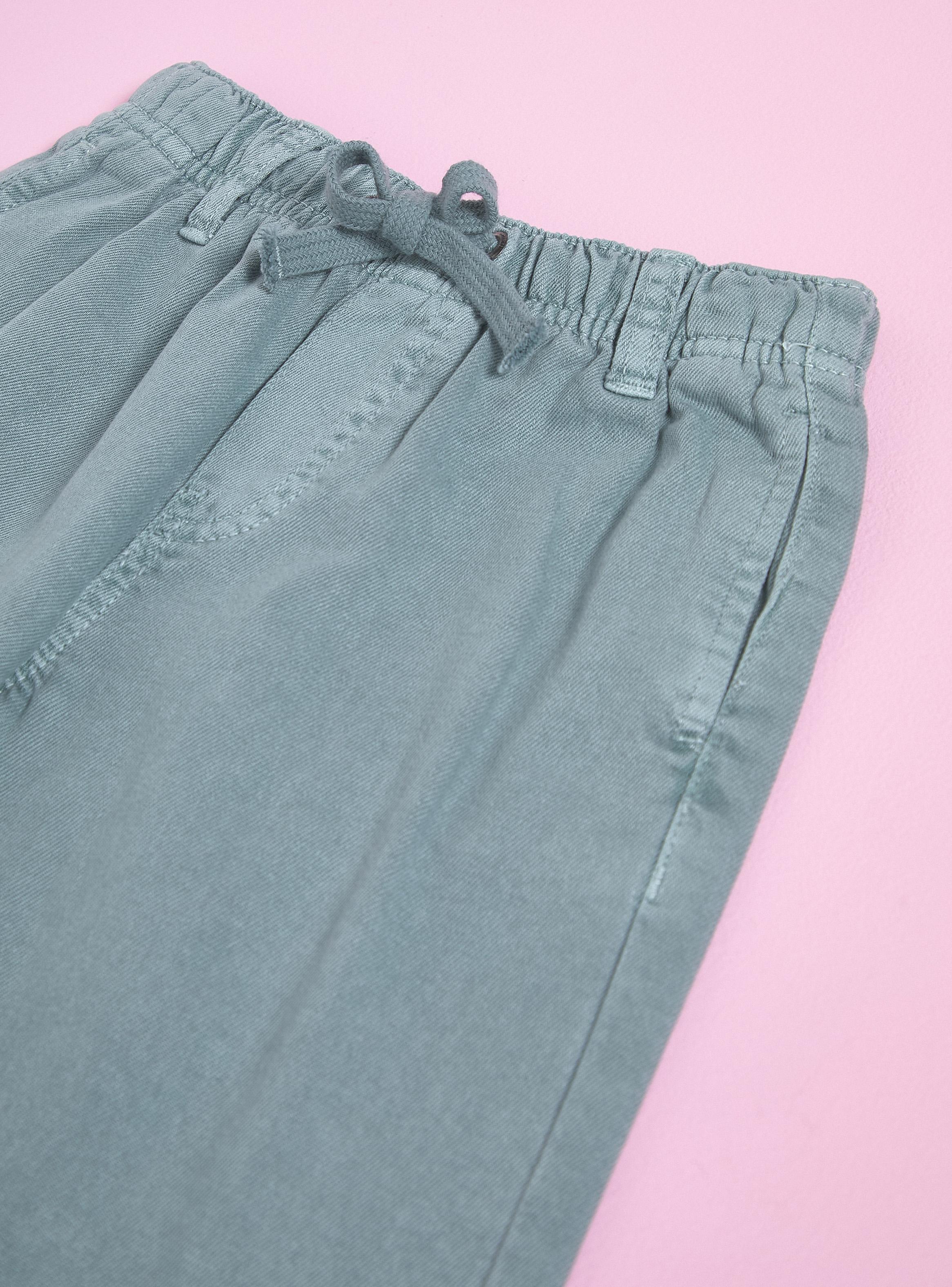 Jeans Color Cintura Elástica-3