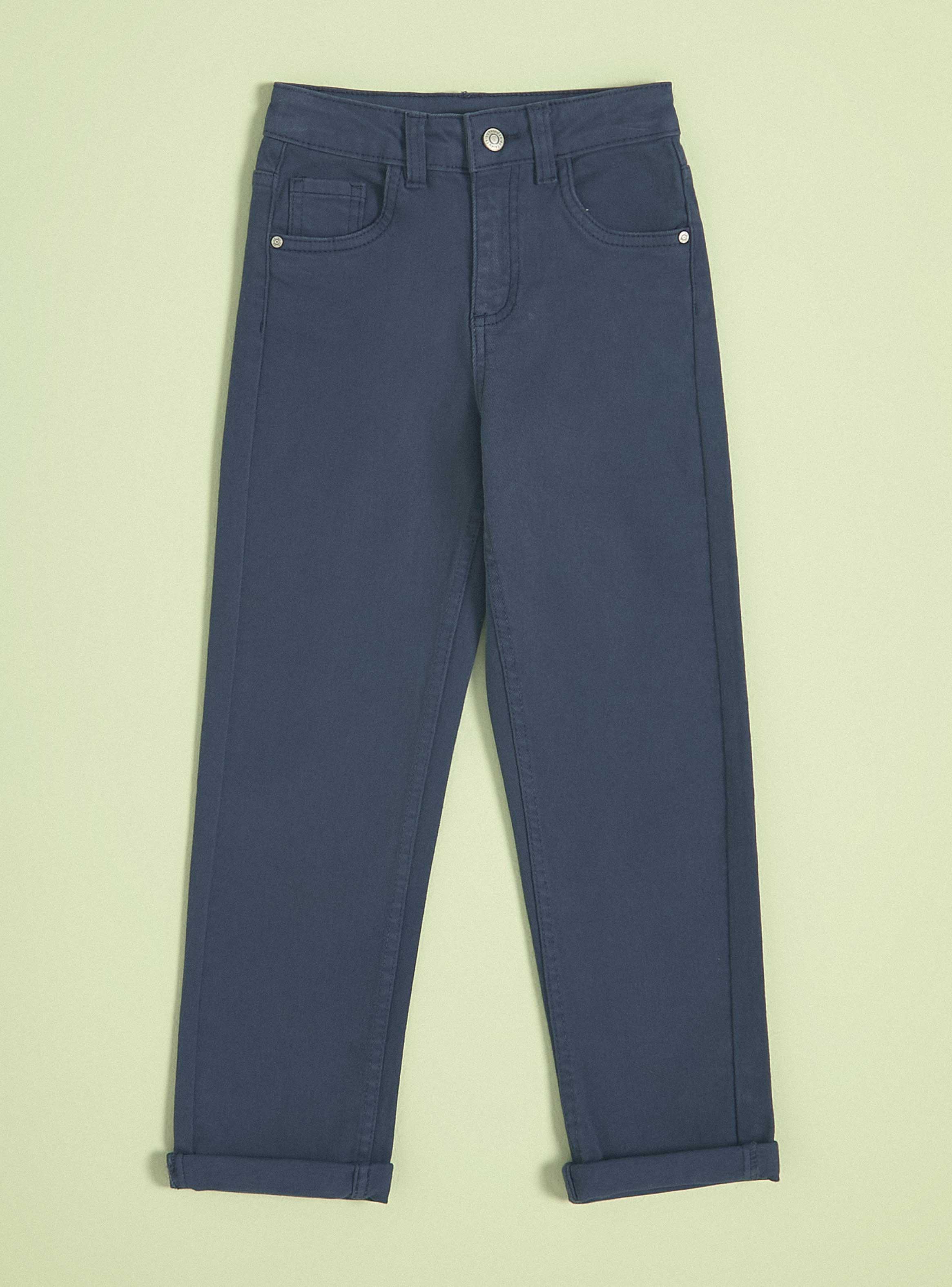 Pantalón Twill 5 Bolsillos Color-1