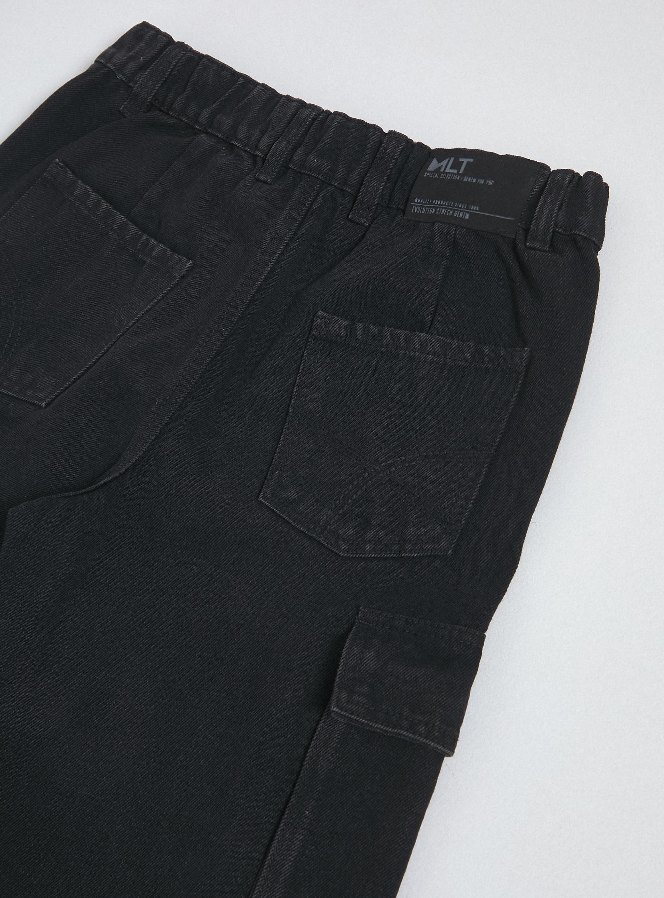 Jeans Tipo Cargo con Extra Bolsillo-2
