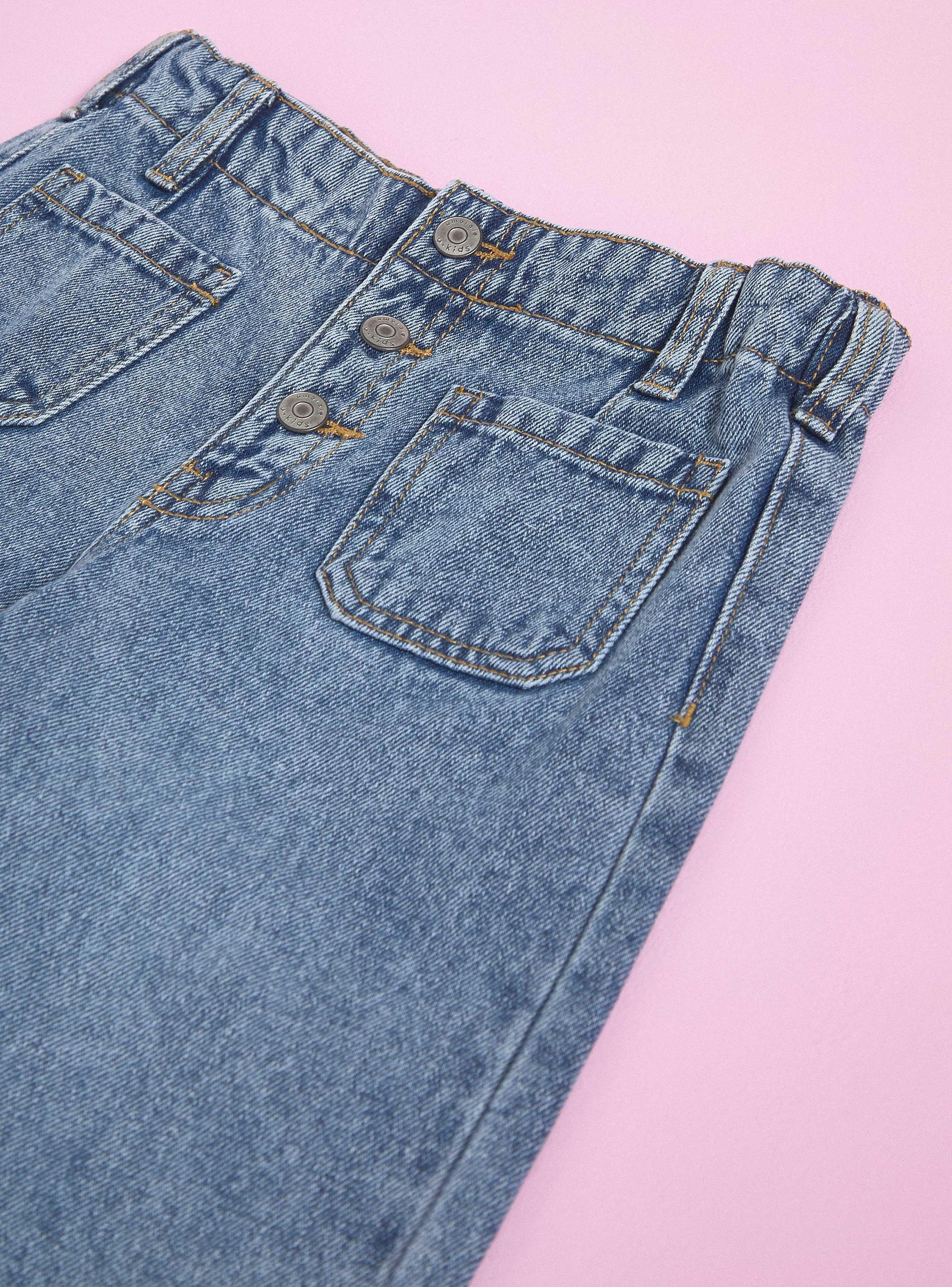 Jeans Wide Leg con Basta-2
