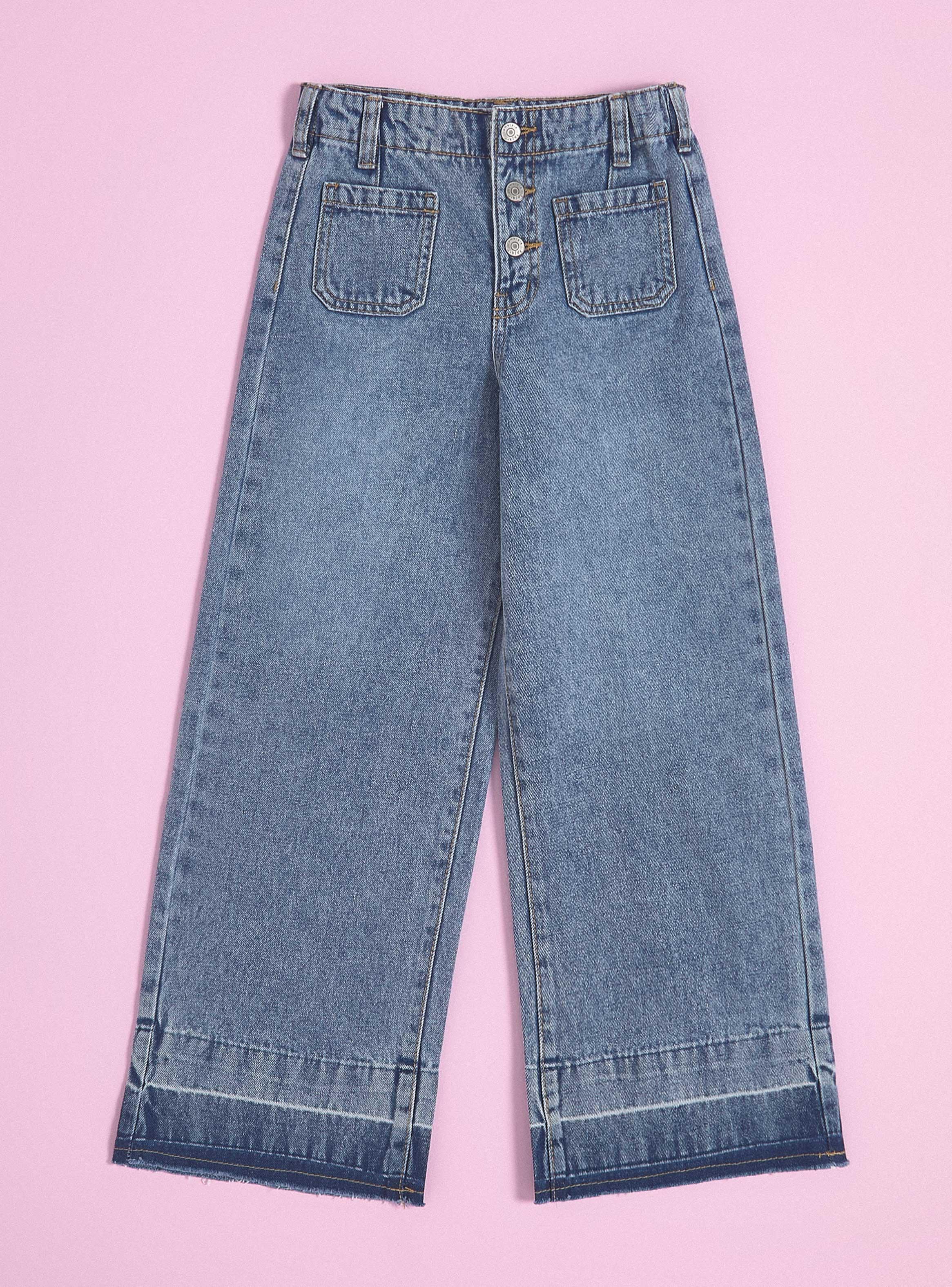 Jeans Wide Leg con Basta-2