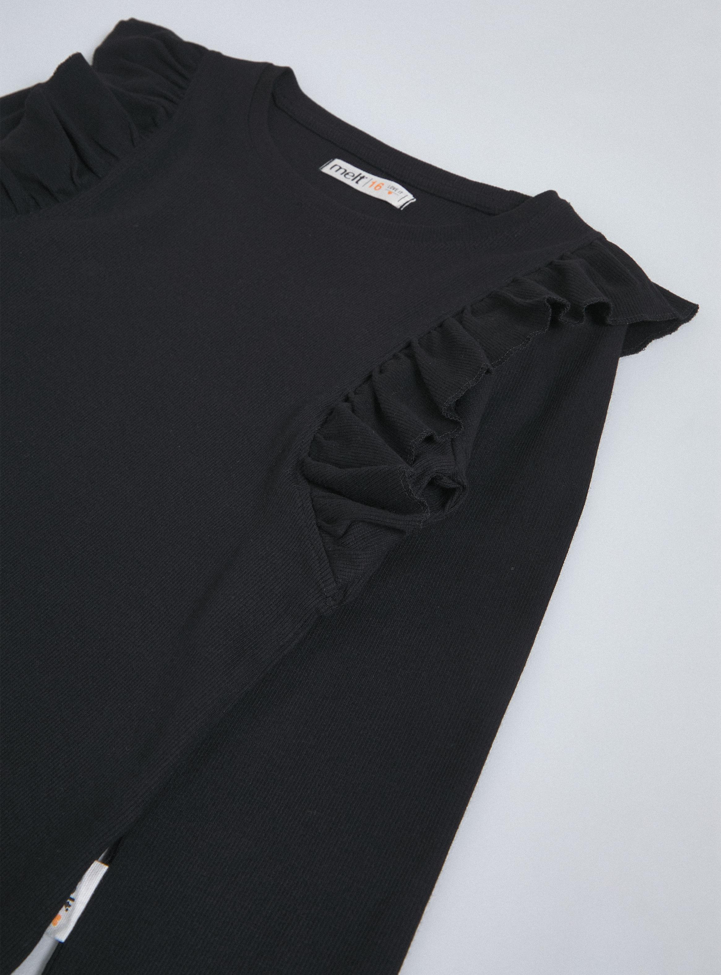 Polera con Vuelos Algodón Niña-2