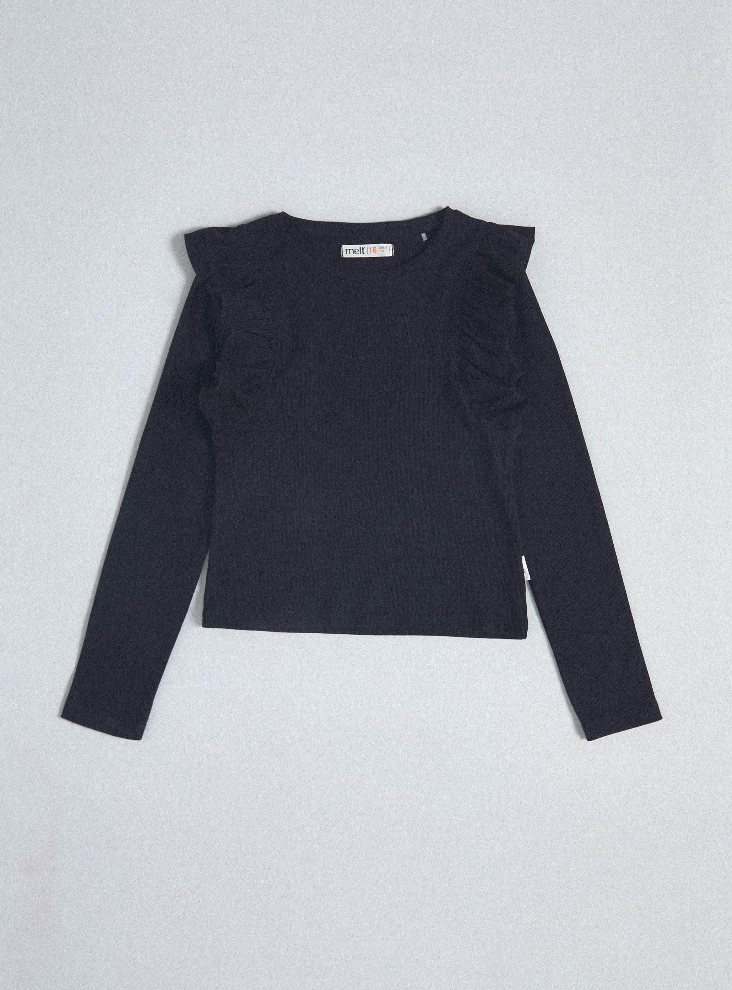 Polera con Vuelos Algodón Niña-1