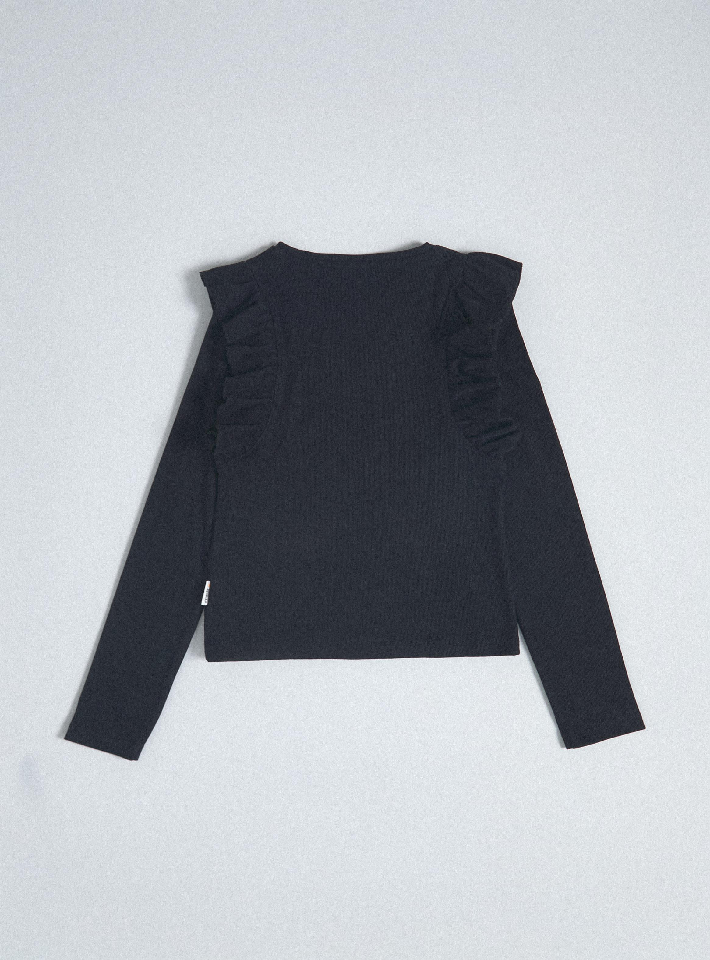 Polera con Vuelos Algodón Niña-2